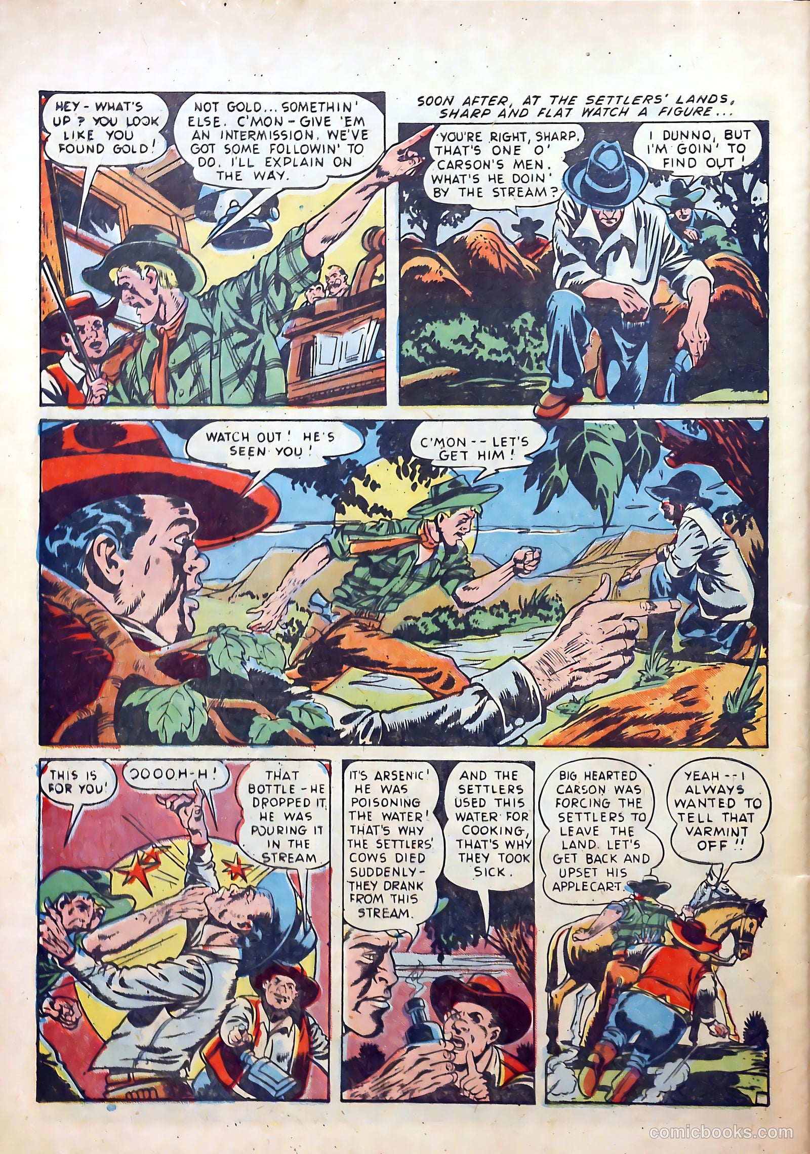 Cow Puncher Comics #5 (1948) — page 30 of 36