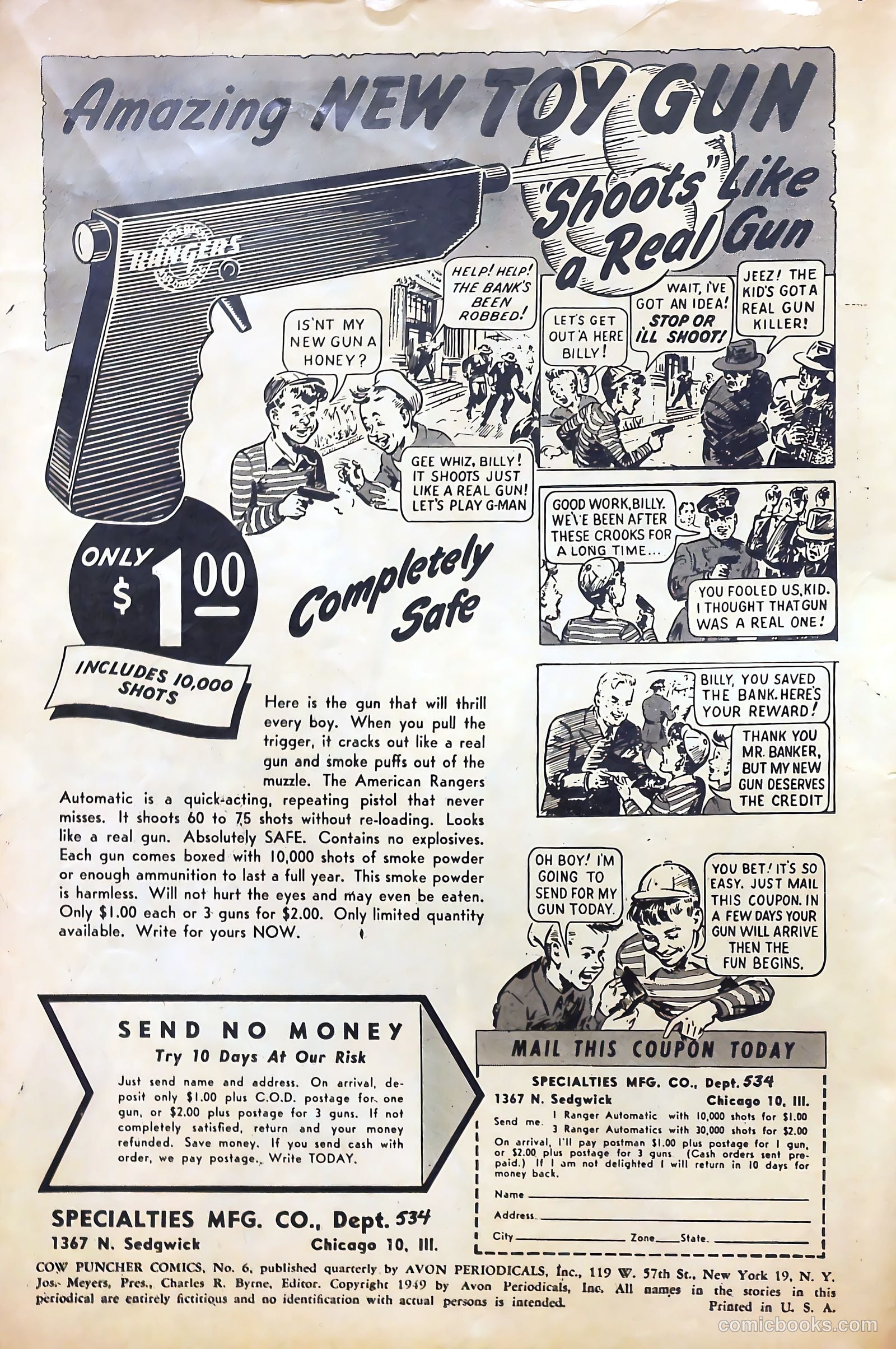 Cow Puncher Comics #6 (1949) — page 2 of 52