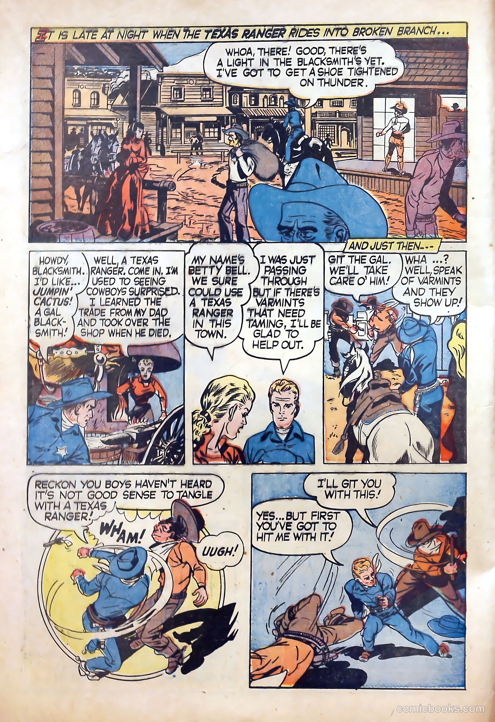 Cow Puncher Comics #6 (1949) — page 4 of 52