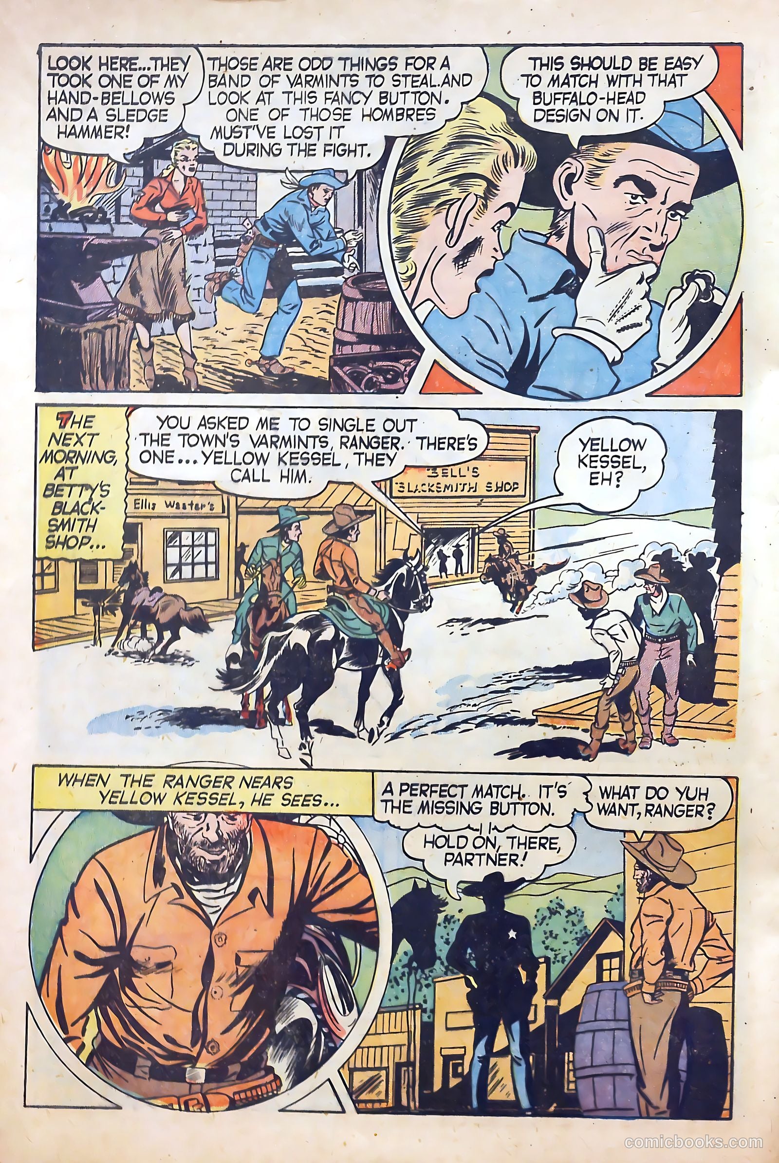 Cow Puncher Comics #6 (1949) — page 6 of 52