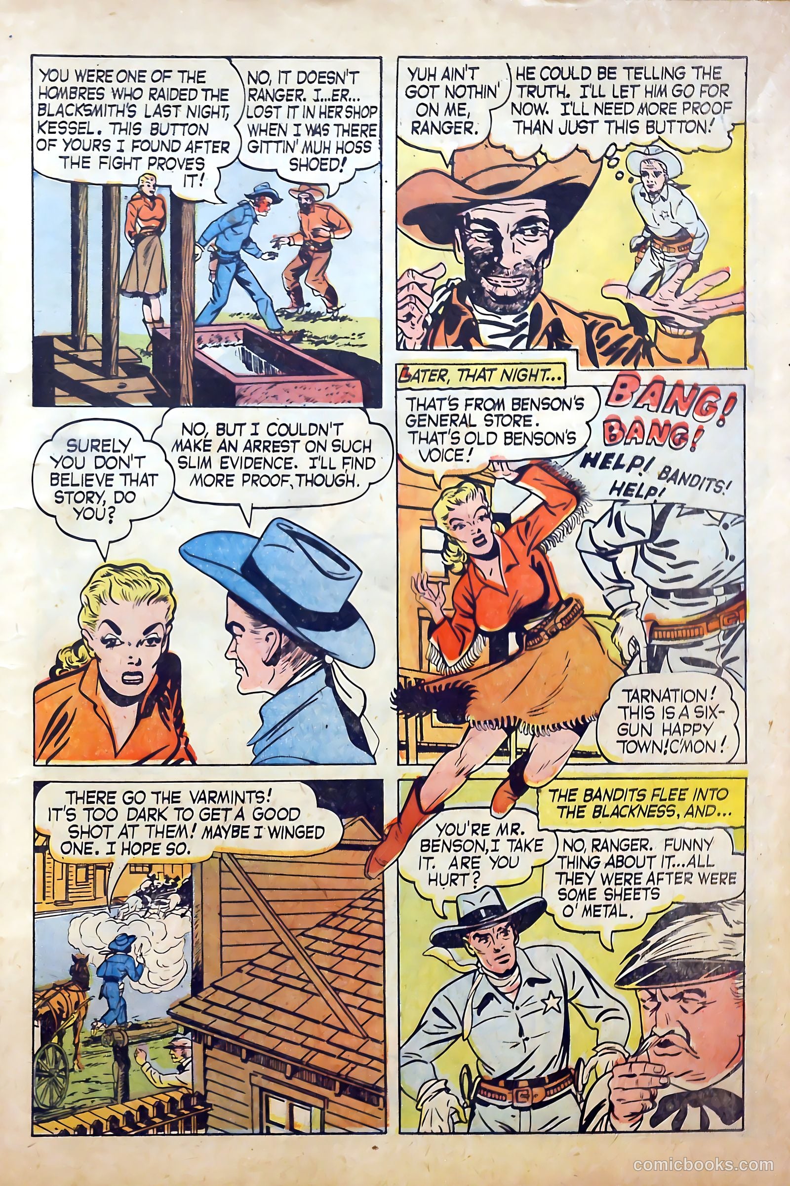 Cow Puncher Comics #6 (1949) — page 7 of 52