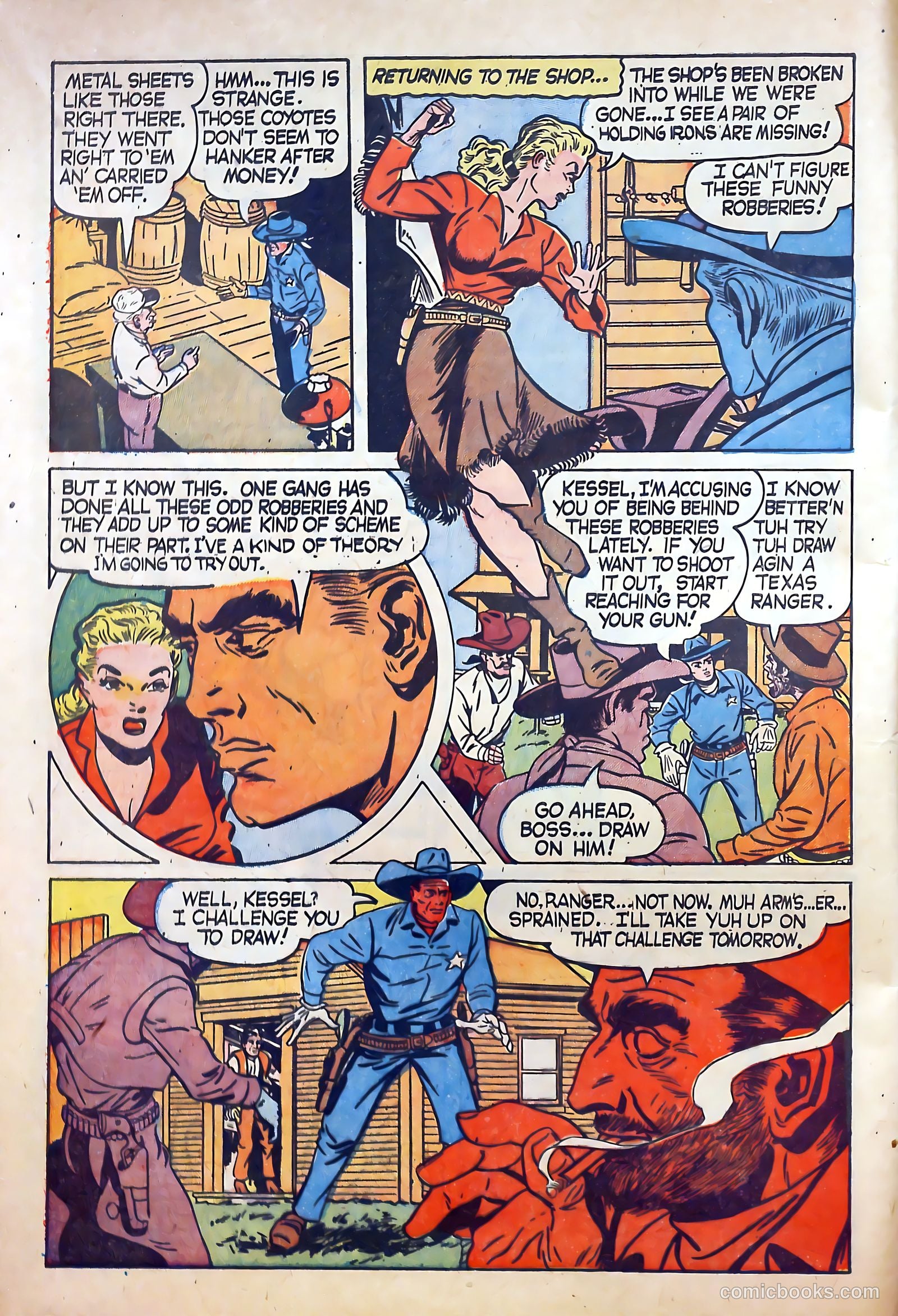 Cow Puncher Comics #6 (1949) — page 8 of 52