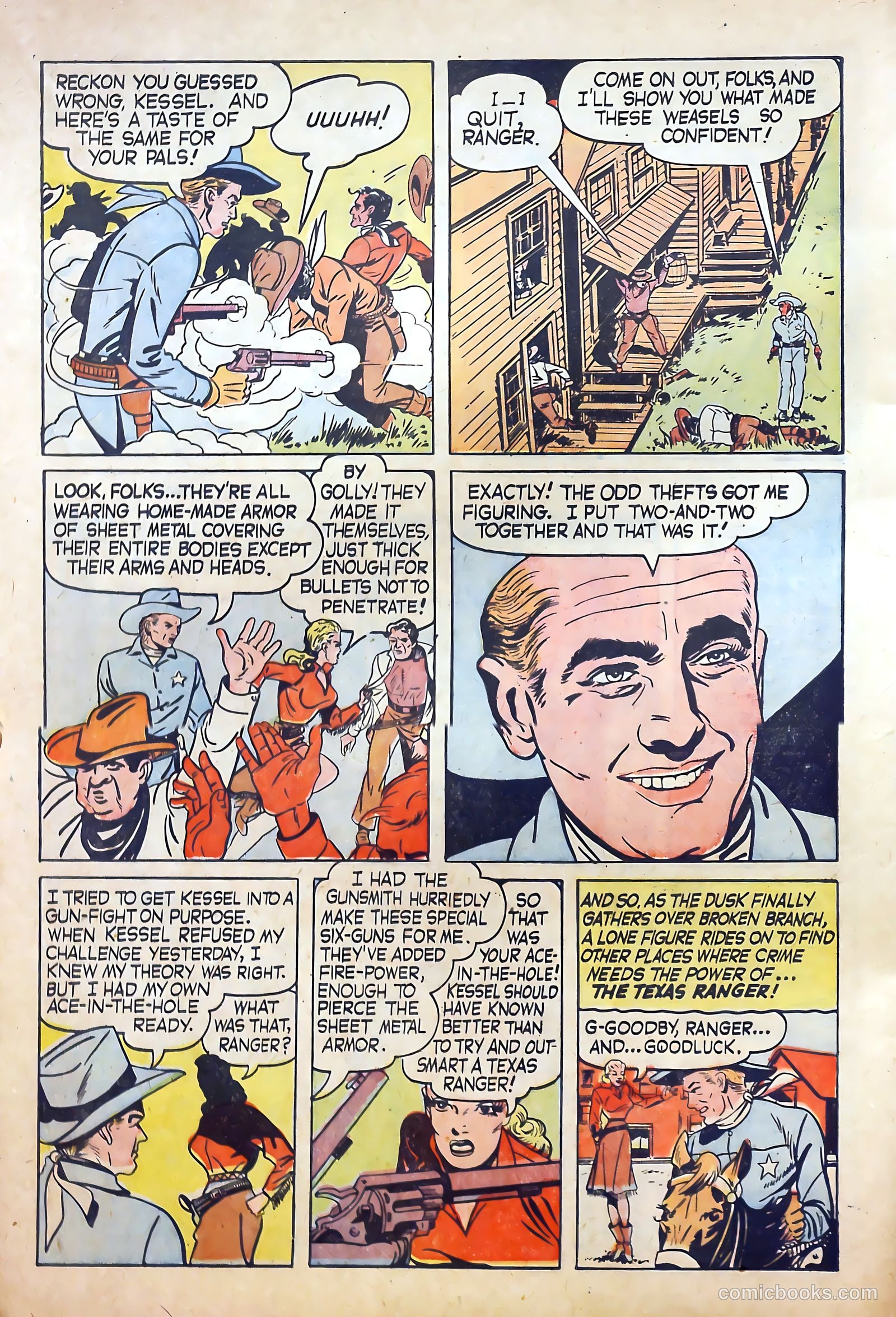 Cow Puncher Comics #6 (1949) — page 10 of 52