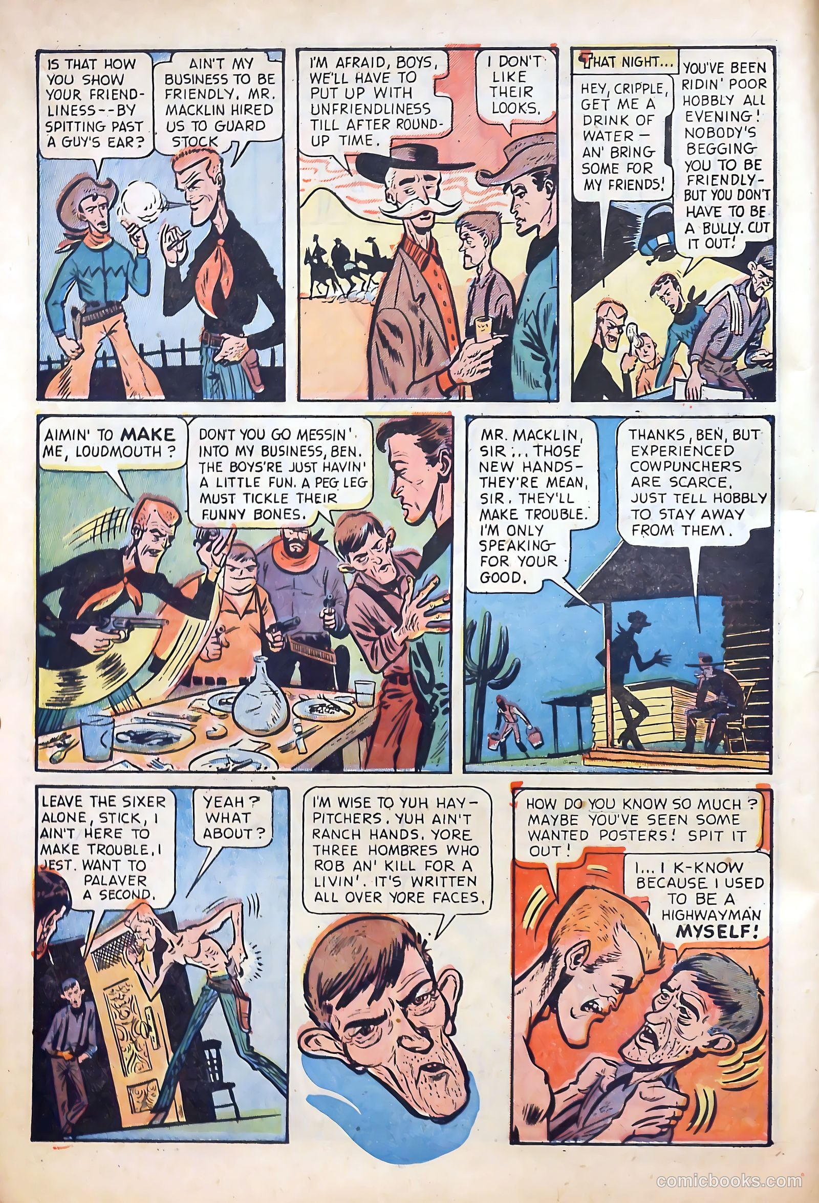 Cow Puncher Comics #6 (1949) — page 12 of 52