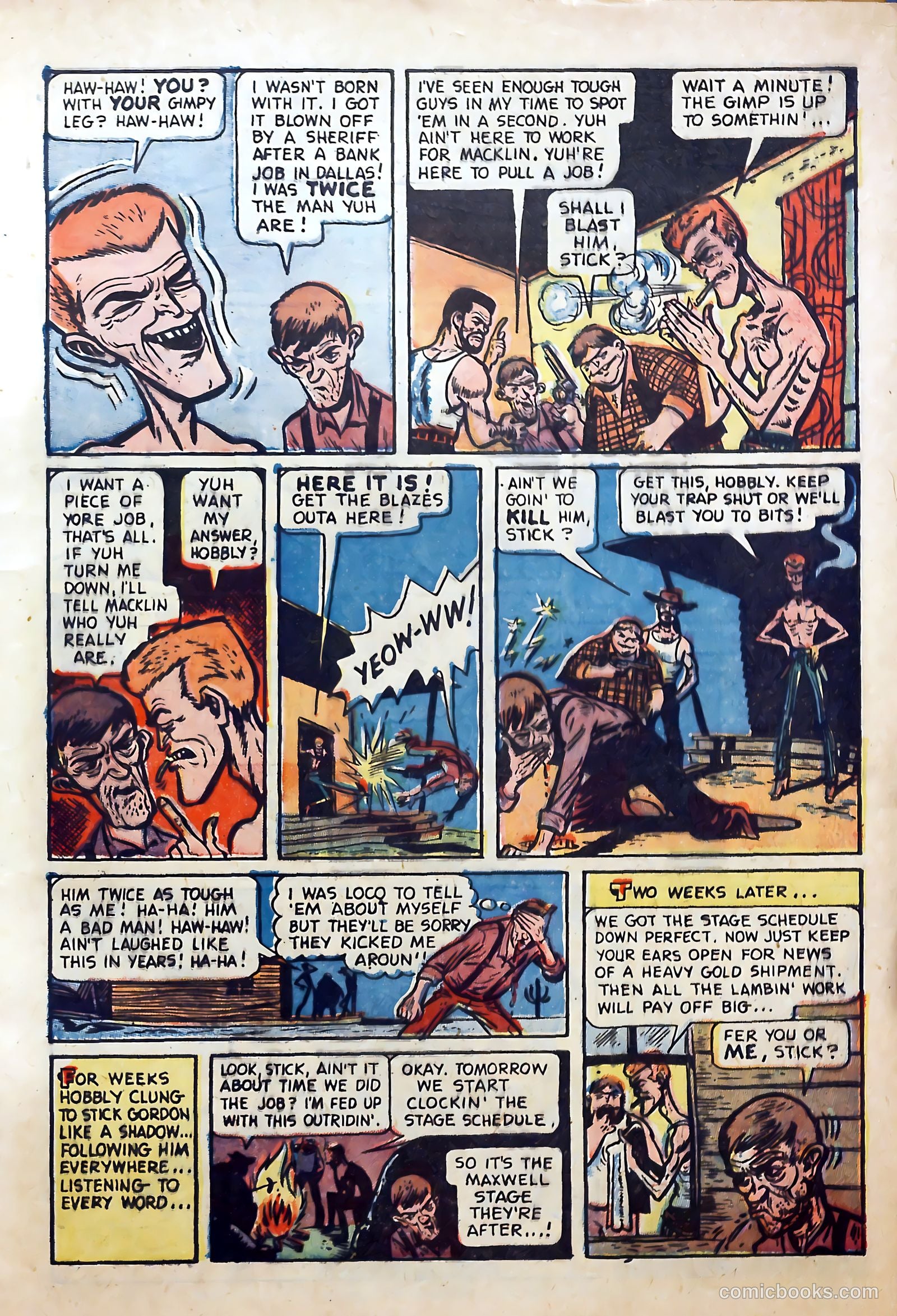 Cow Puncher Comics #6 (1949) — page 13 of 52