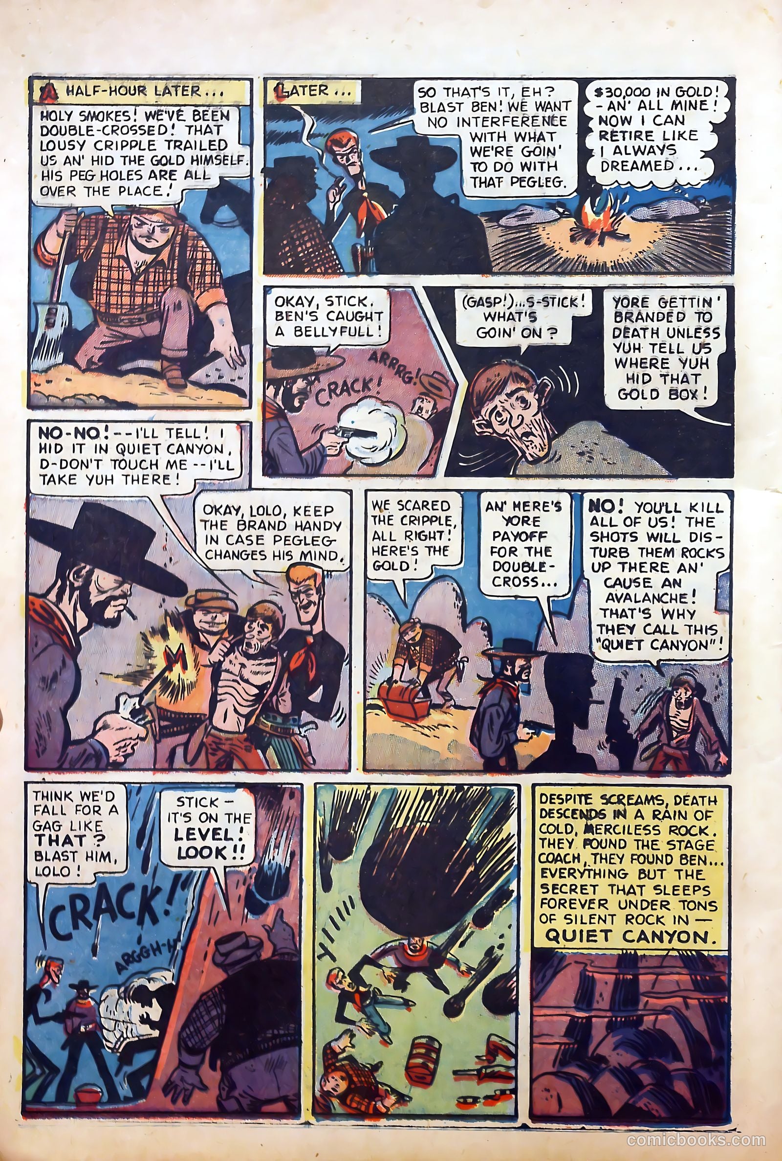 Cow Puncher Comics #6 (1949) — page 16 of 52