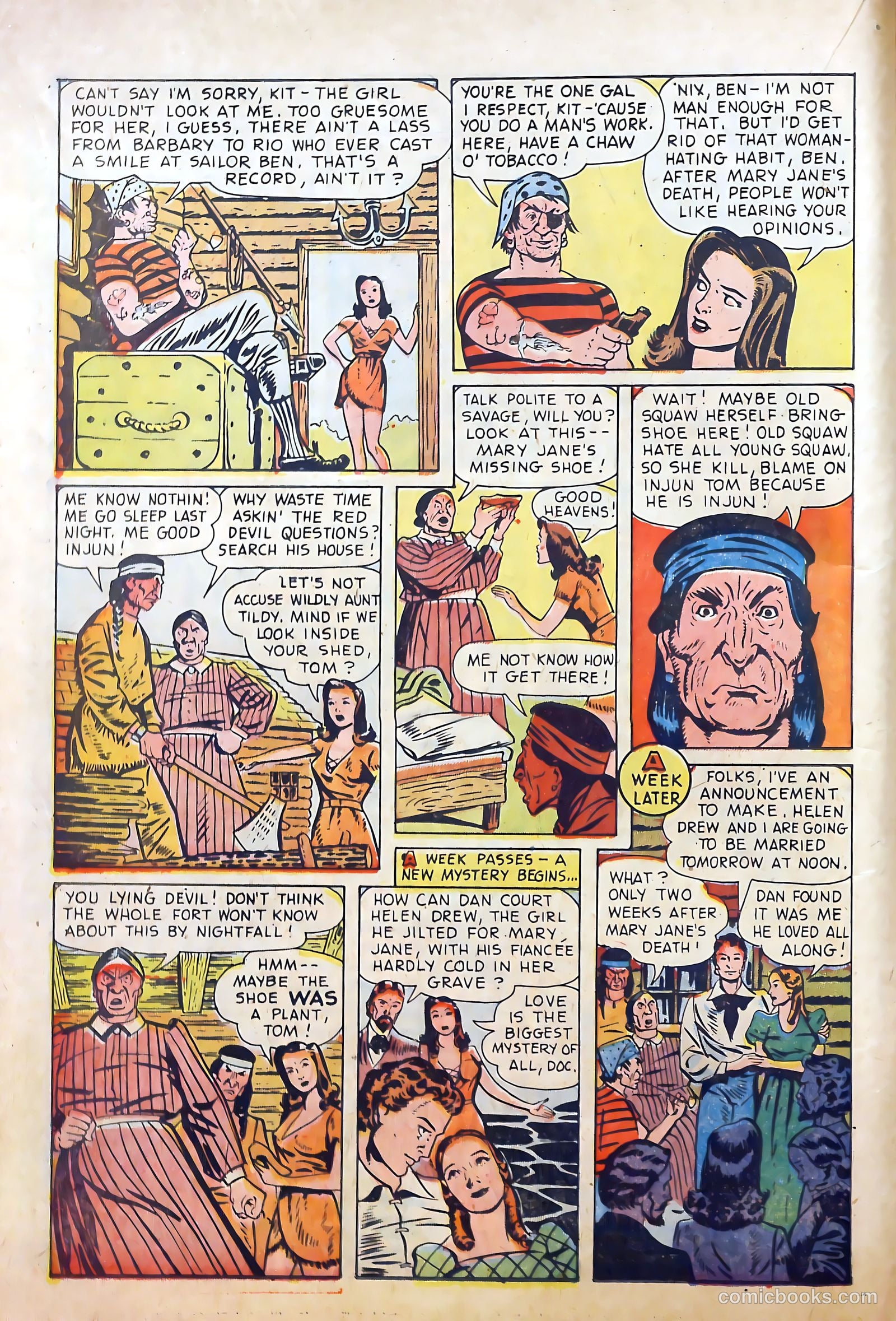 Cow Puncher Comics #6 (1949) — page 22 of 52