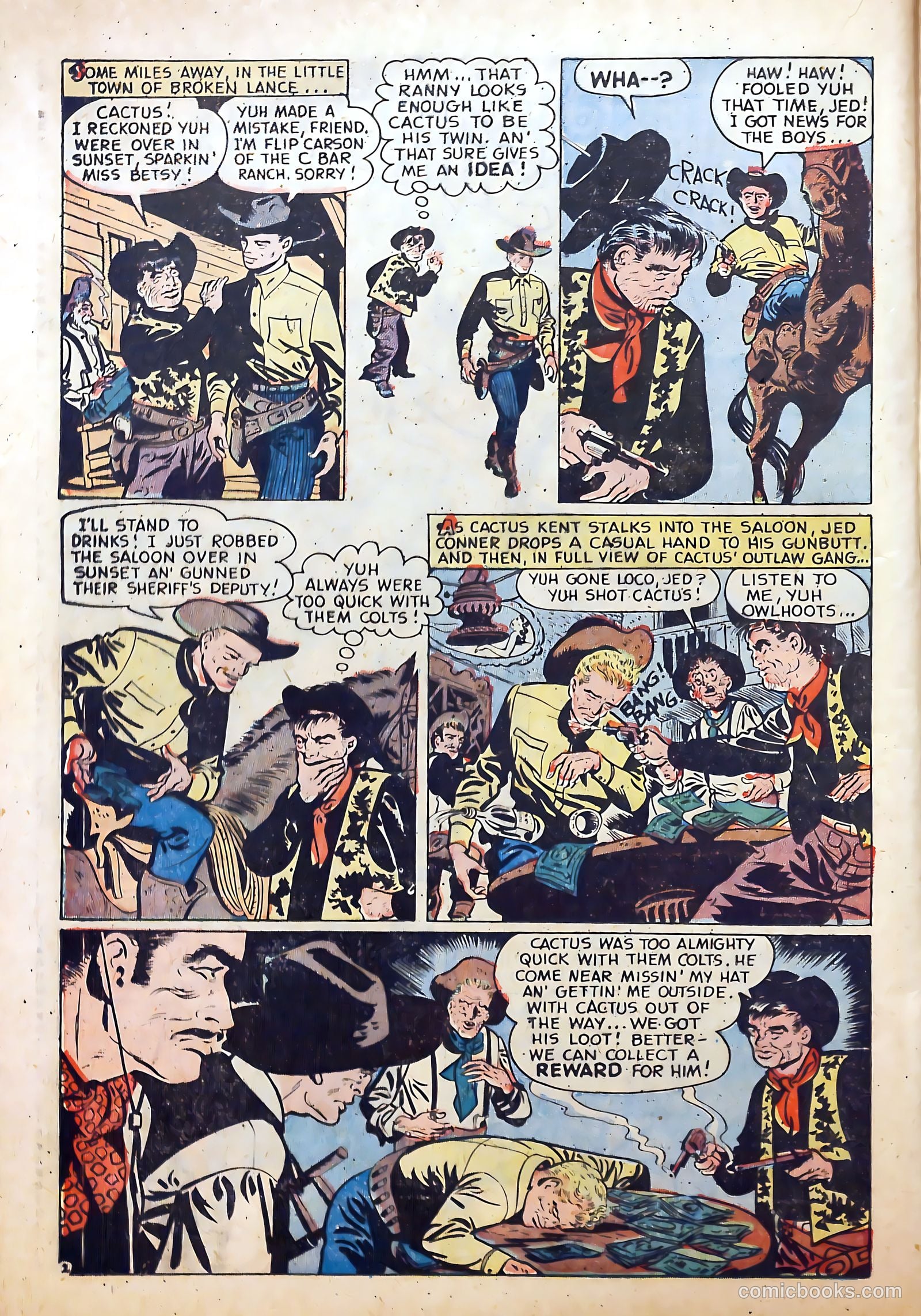 Cow Puncher Comics #6 (1949) — page 30 of 52