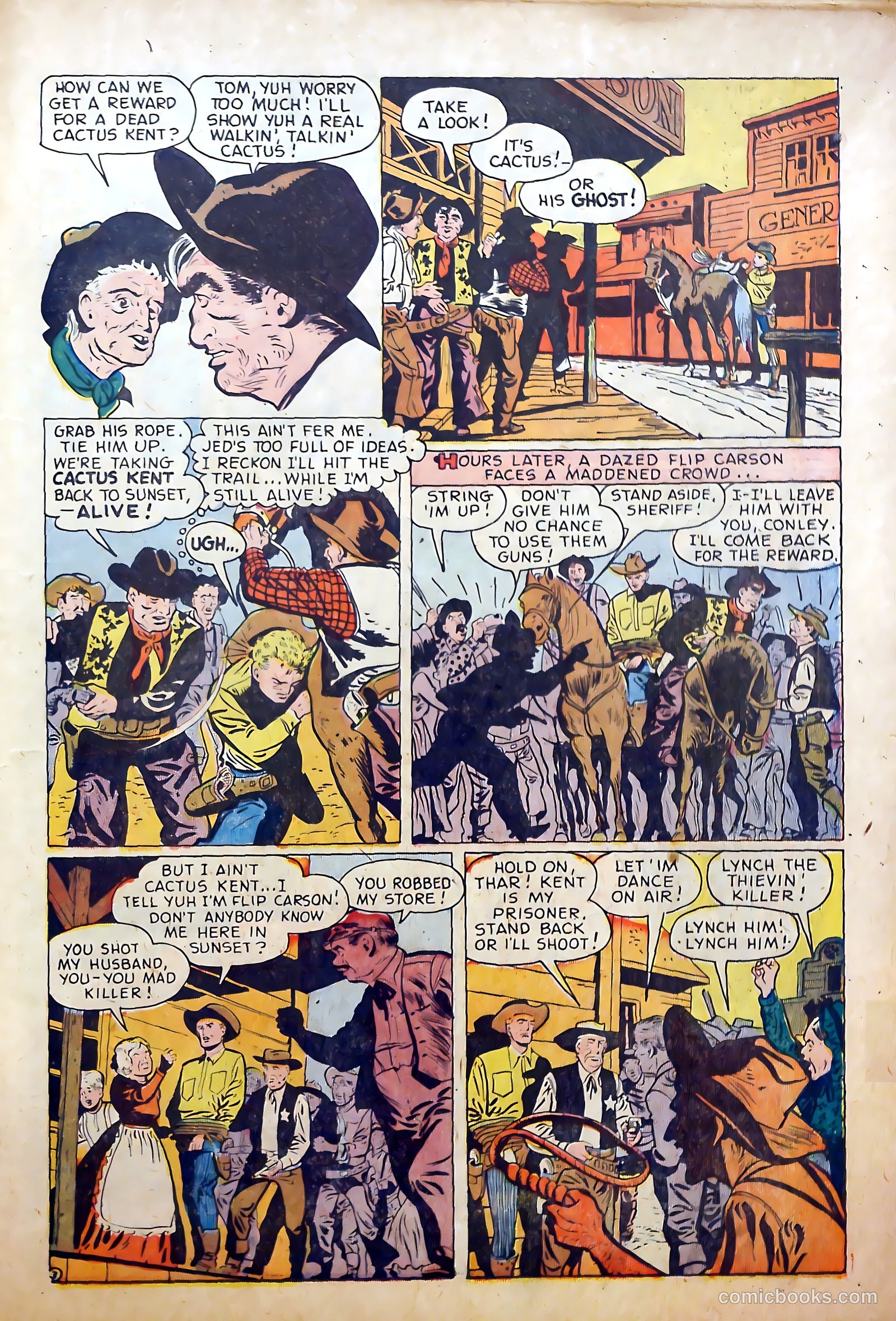Cow Puncher Comics #6 (1949) — page 31 of 52