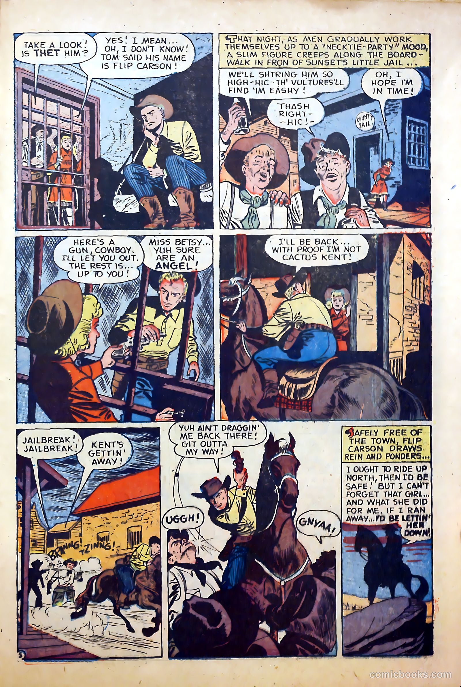 Cow Puncher Comics #6 (1949) — page 33 of 52