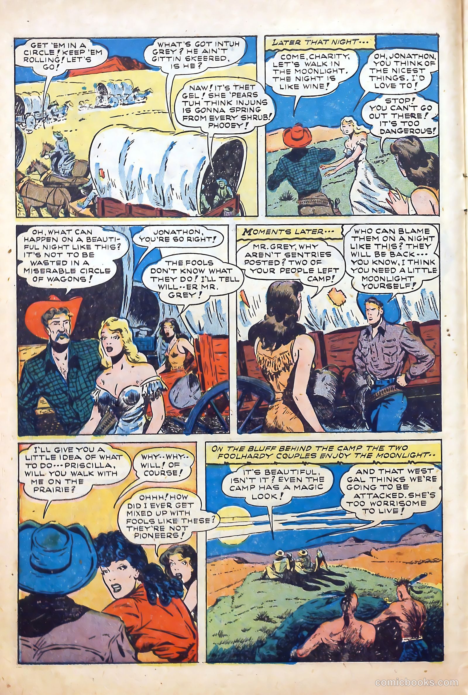 Cow Puncher Comics #7 (1949) — page 6 of 36
