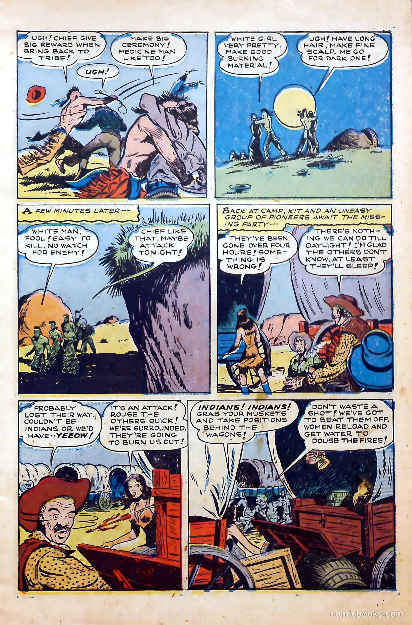 Cow Puncher Comics #7 (1949) — page 7 of 36