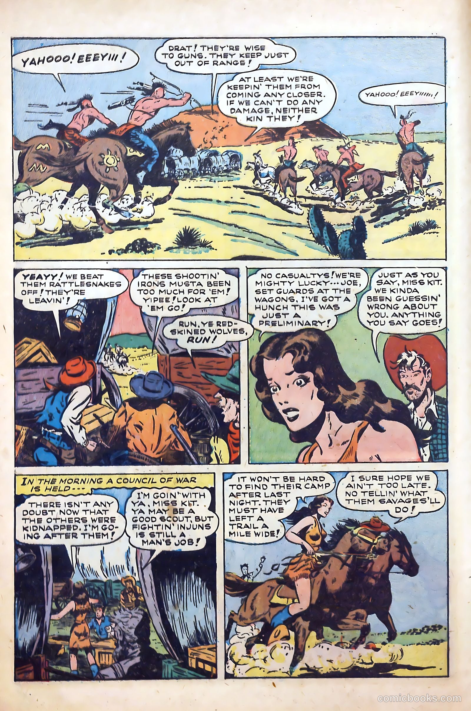 Cow Puncher Comics #7 (1949) — page 8 of 36