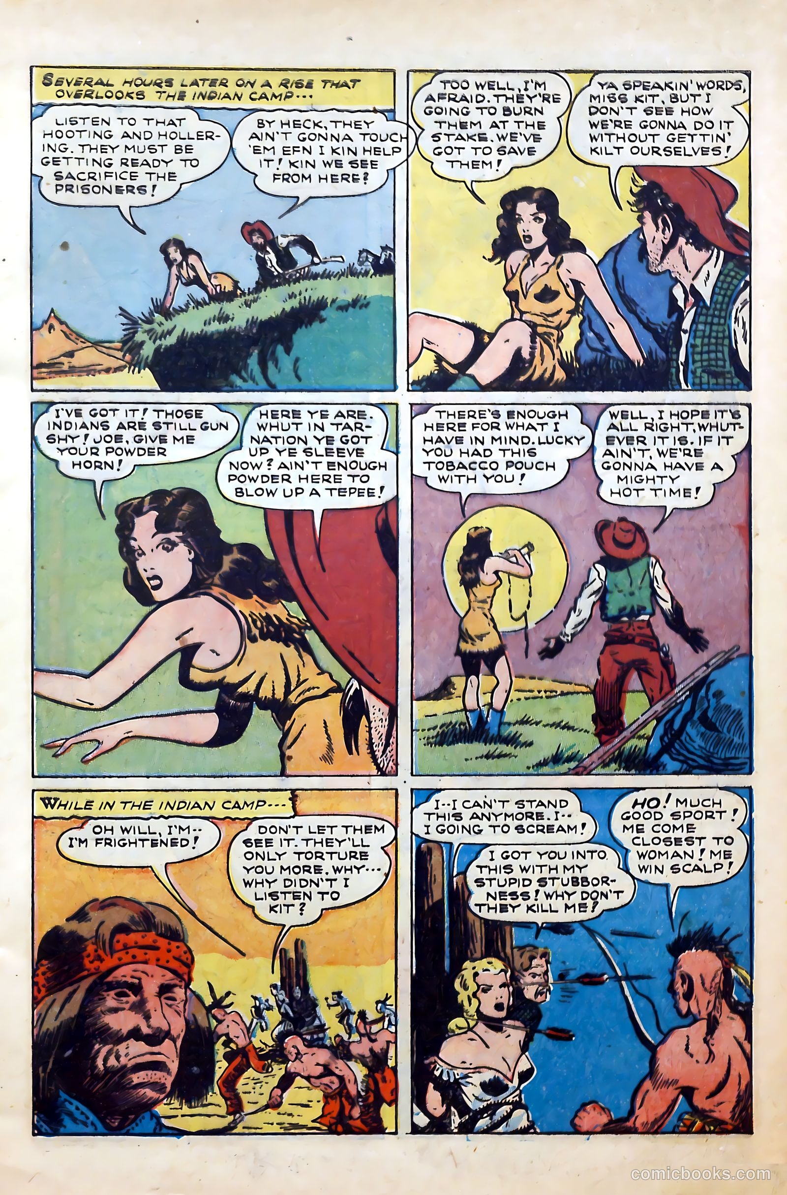 Cow Puncher Comics #7 (1949) — page 9 of 36