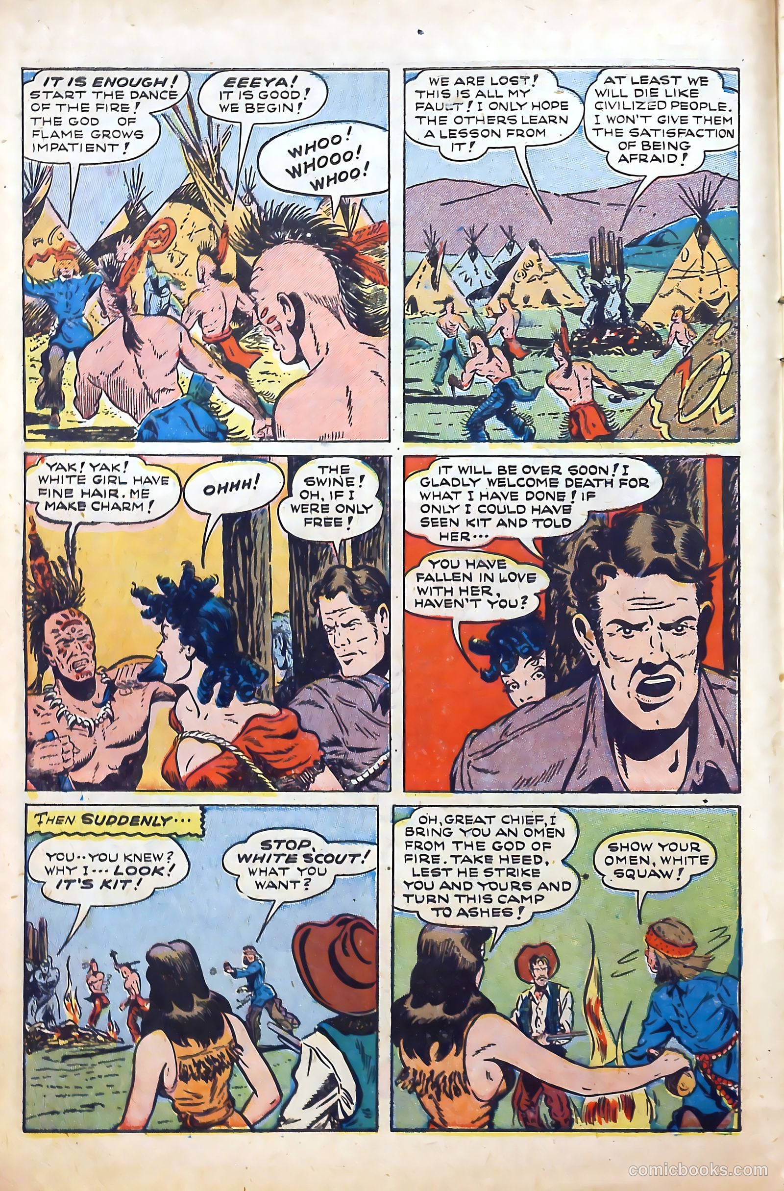 Cow Puncher Comics #7 (1949) — page 10 of 36
