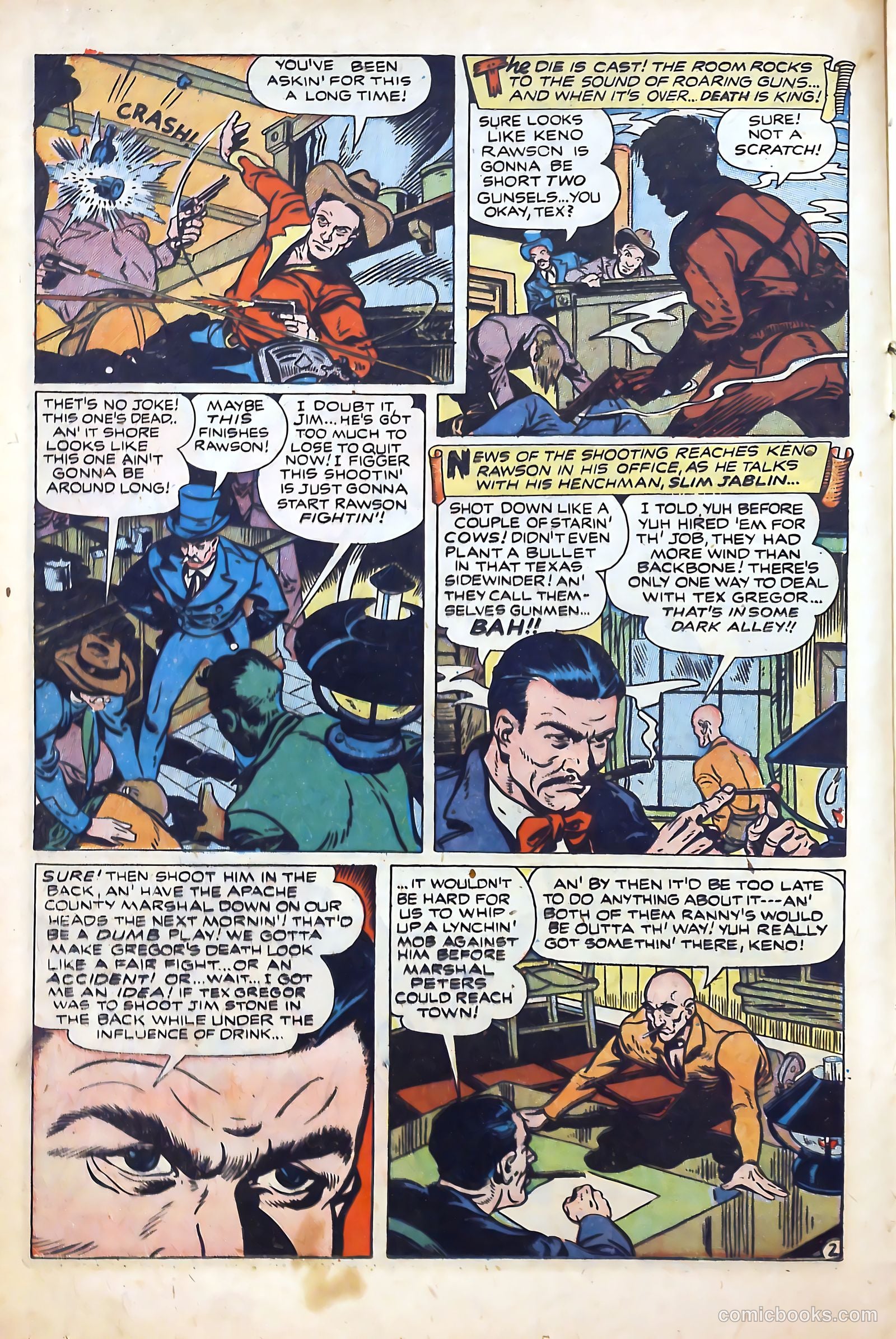 Cow Puncher Comics #7 (1949) — page 16 of 36