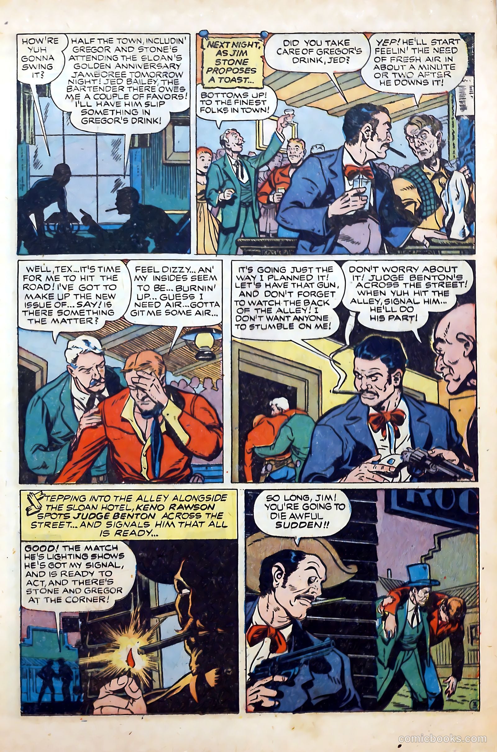 Cow Puncher Comics #7 (1949) — page 17 of 36