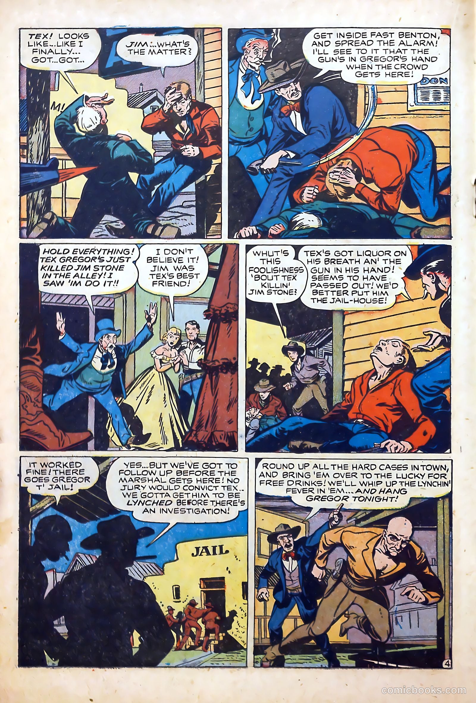 Cow Puncher Comics #7 (1949) — page 18 of 36