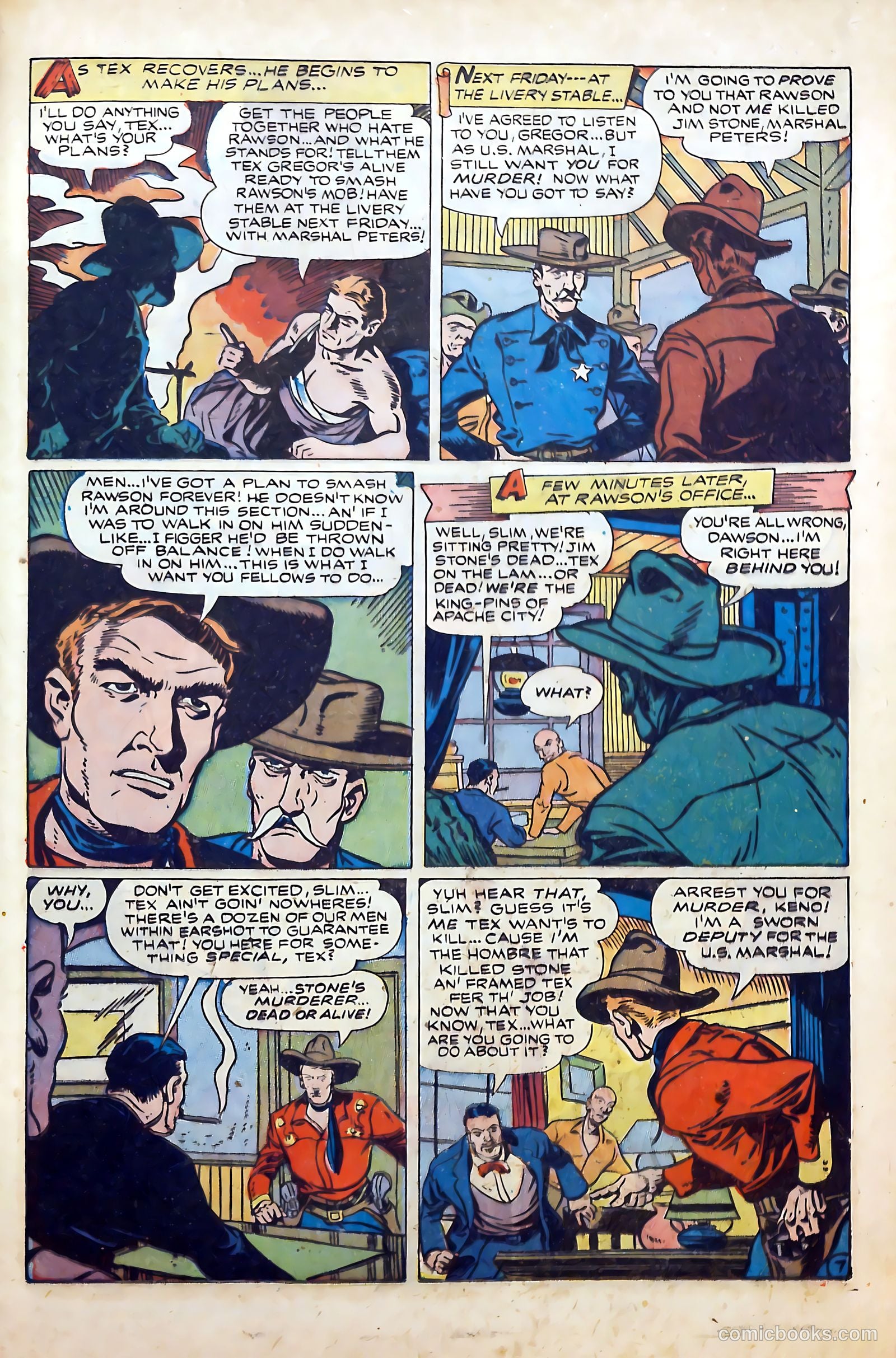 Cow Puncher Comics #7 (1949) — page 21 of 36