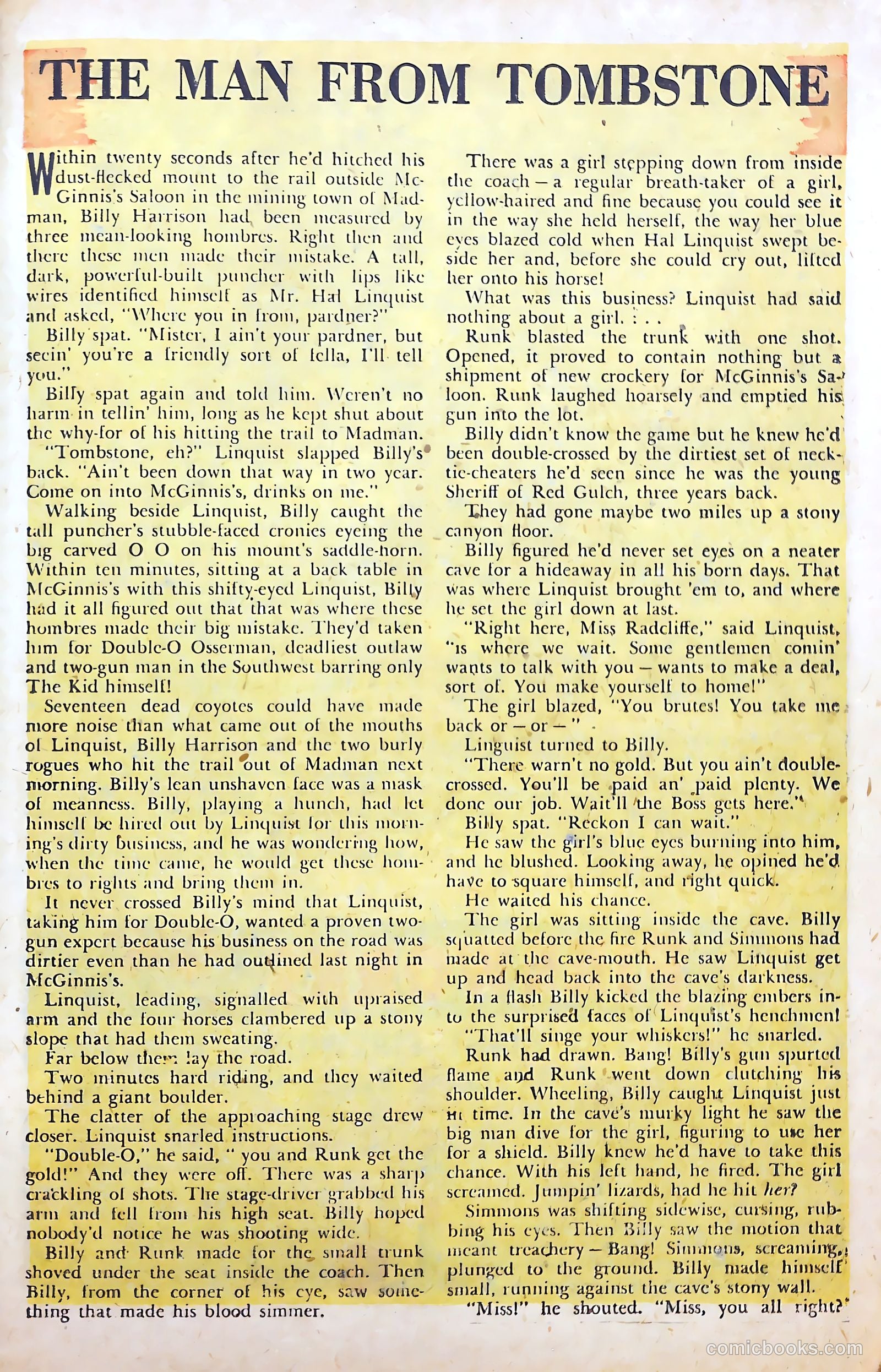 Cow Puncher Comics #7 (1949) — page 23 of 36
