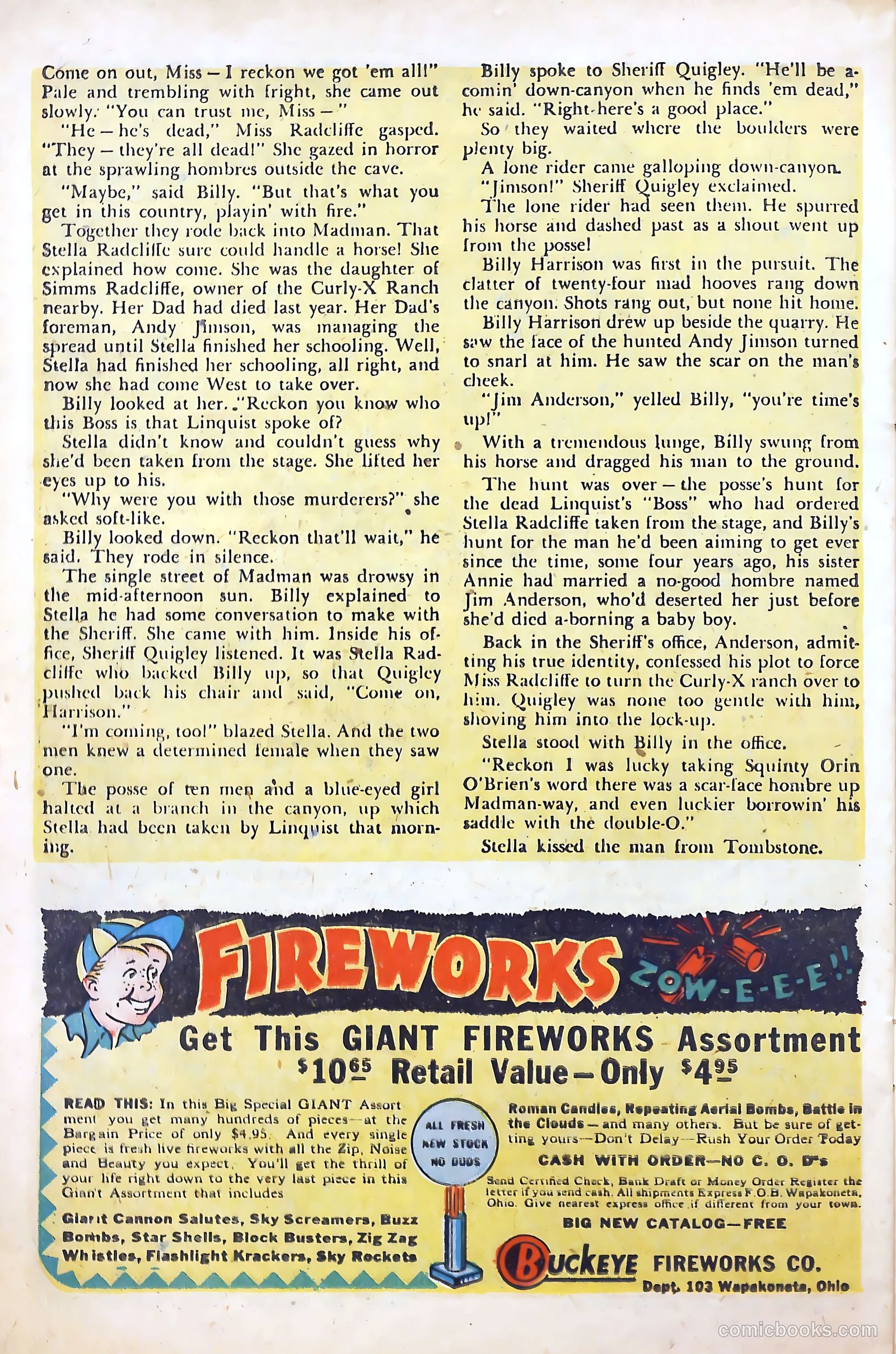 Cow Puncher Comics #7 (1949) — page 24 of 36