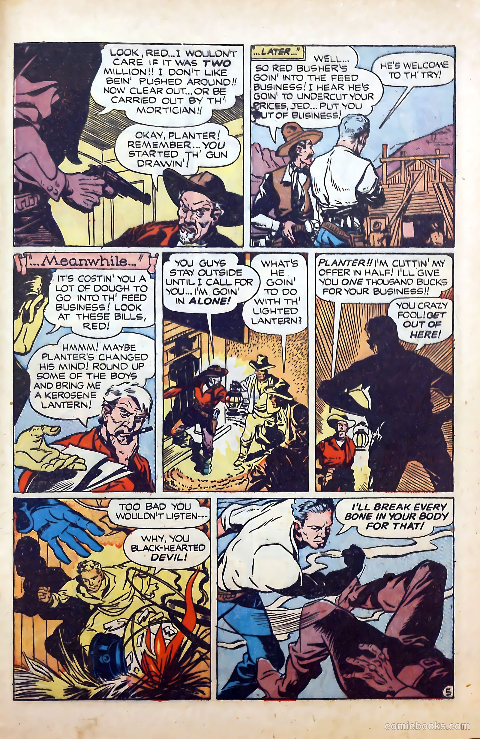 Cow Puncher Comics #7 (1949) — page 29 of 36