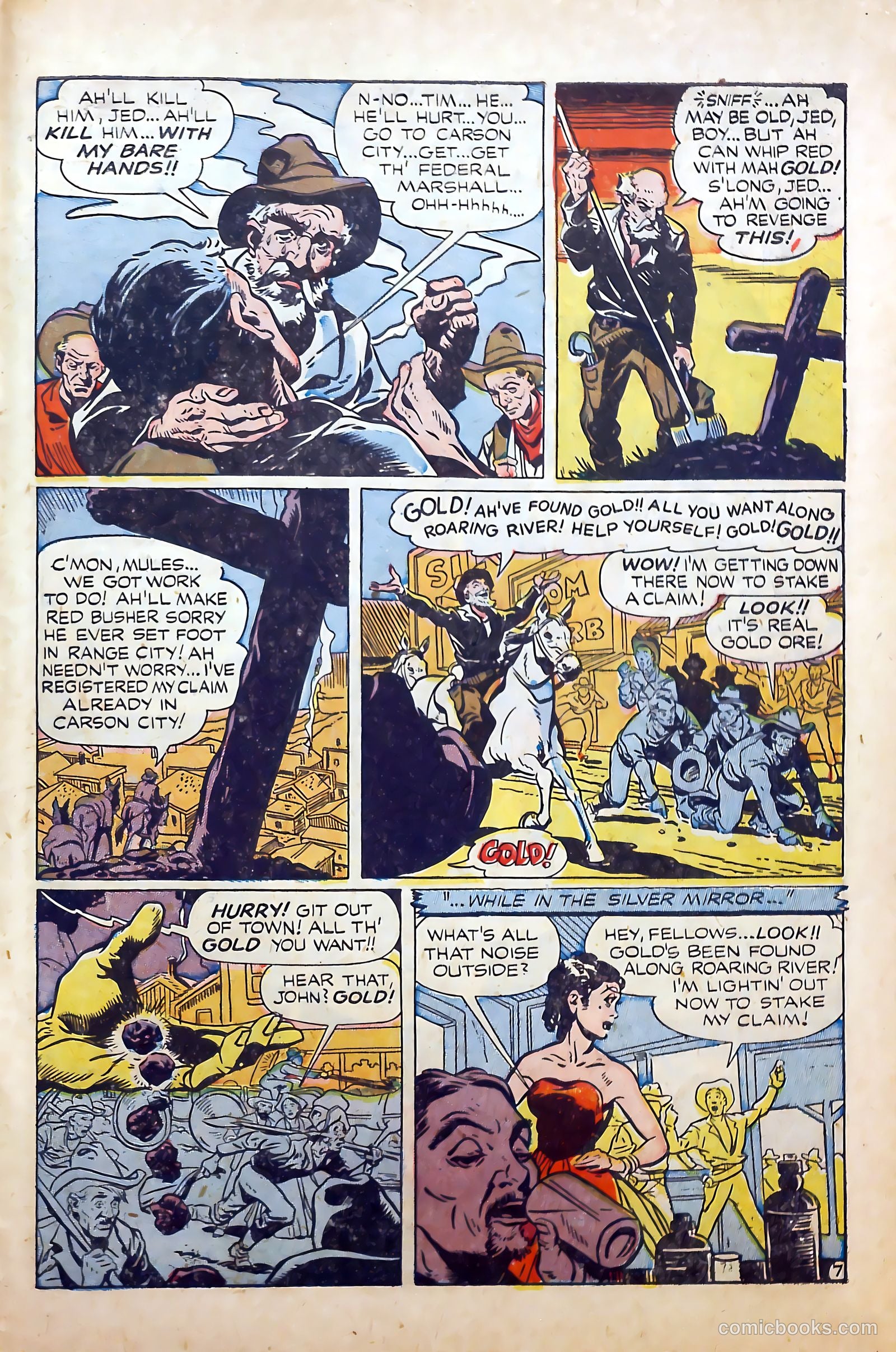 Cow Puncher Comics #7 (1949) — page 31 of 36