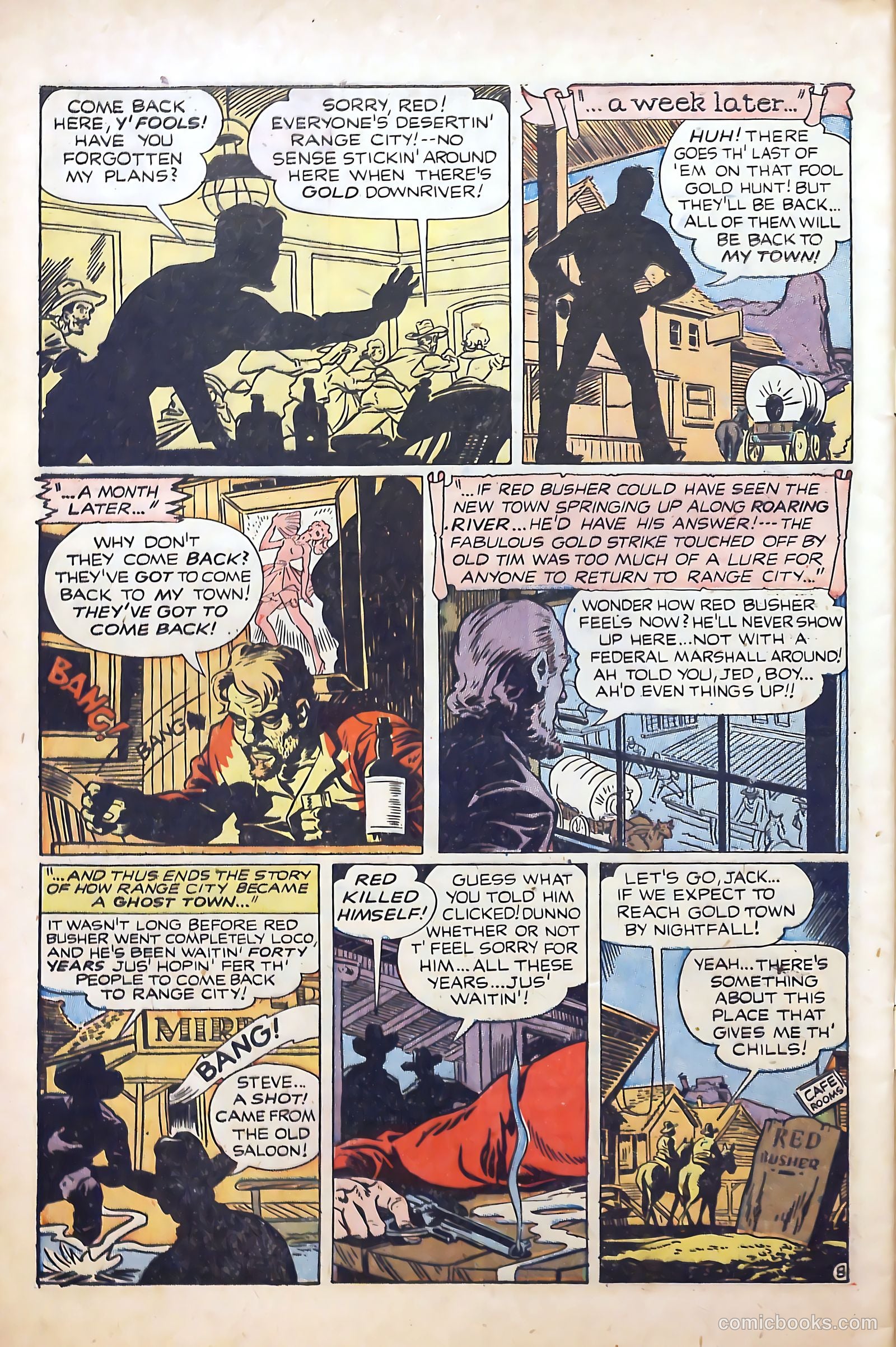 Cow Puncher Comics #7 (1949) — page 32 of 36