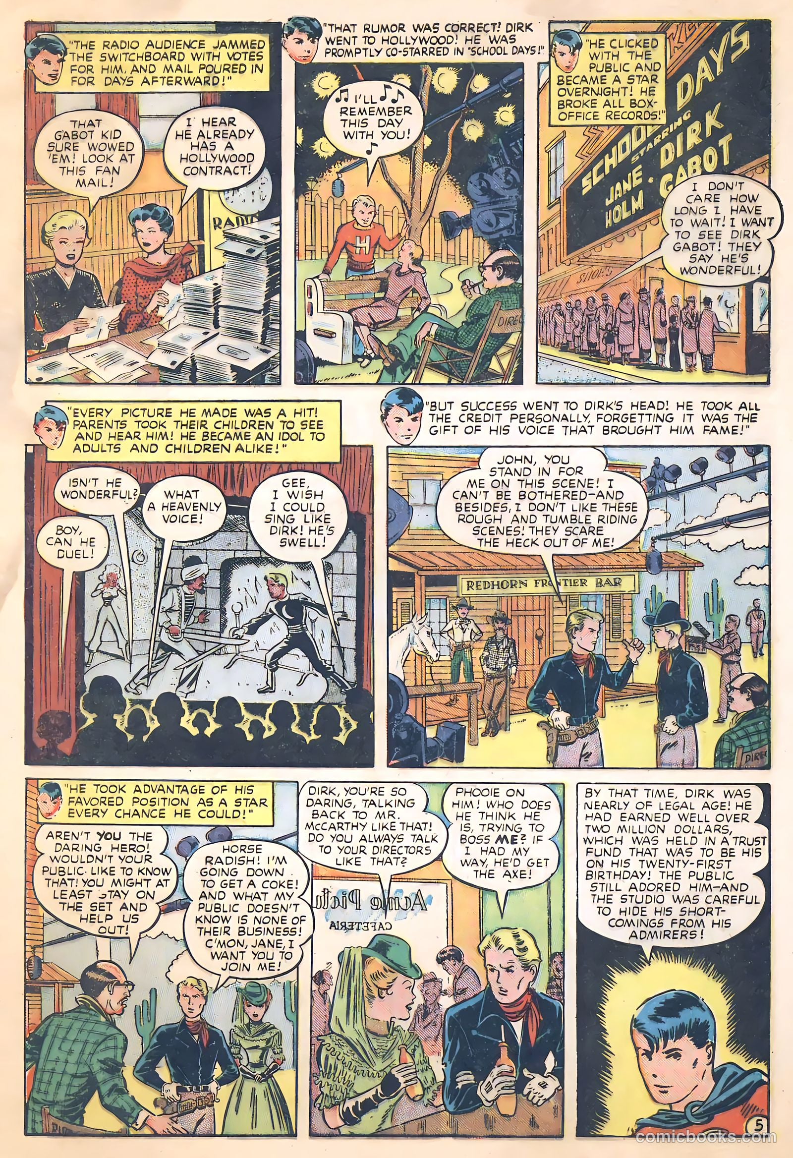 Cowboy Comics #39 (1948) — page 9 of 52