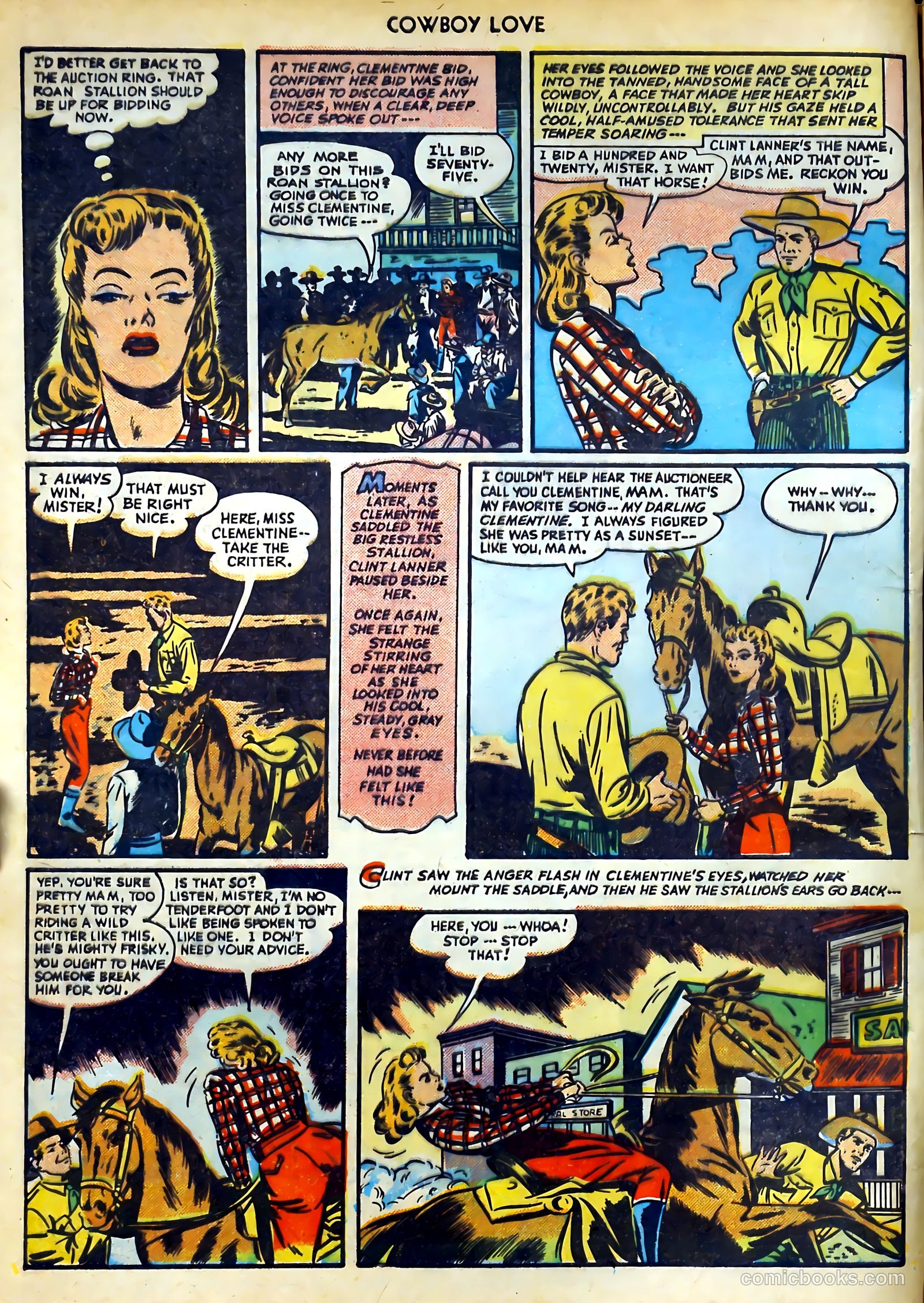 Cowboy Love #1 (1949) — page 4 of 53