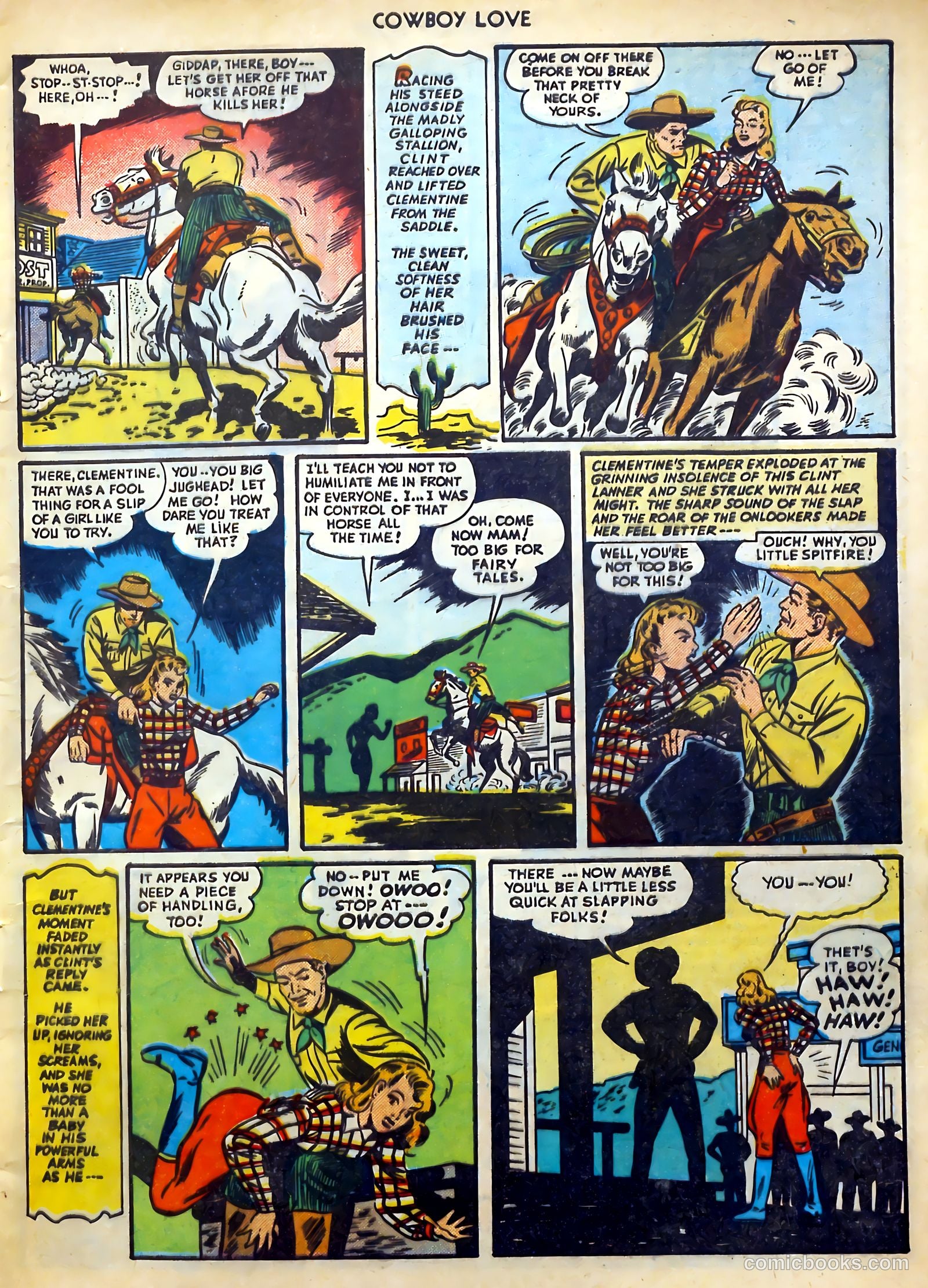 Cowboy Love #1 (1949) — page 5 of 53