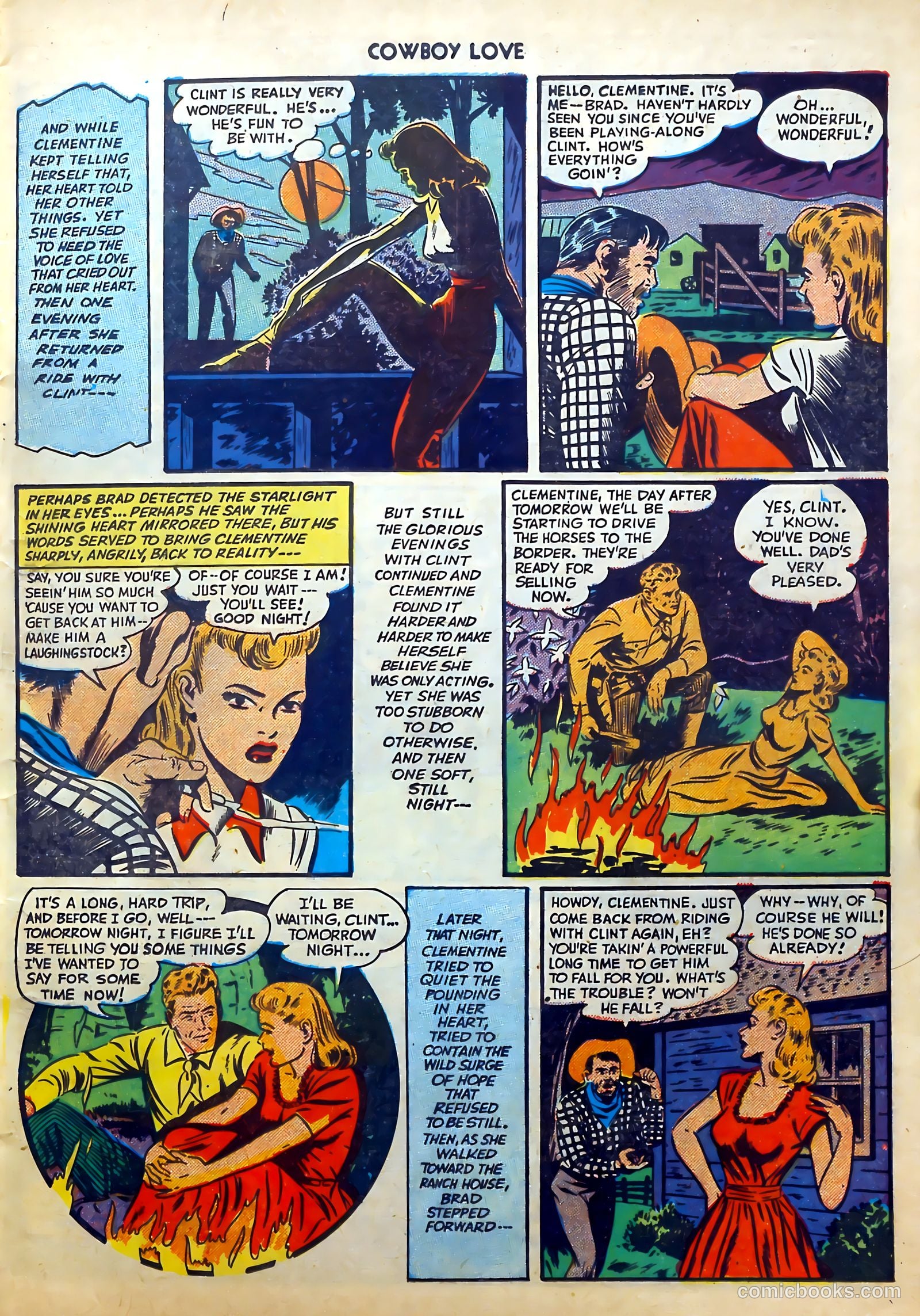Cowboy Love #1 (1949) — page 11 of 53