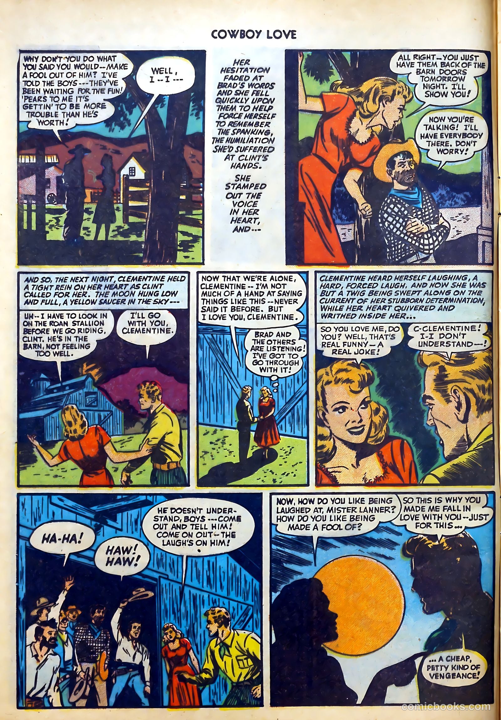 Cowboy Love #1 (1949) — page 12 of 53