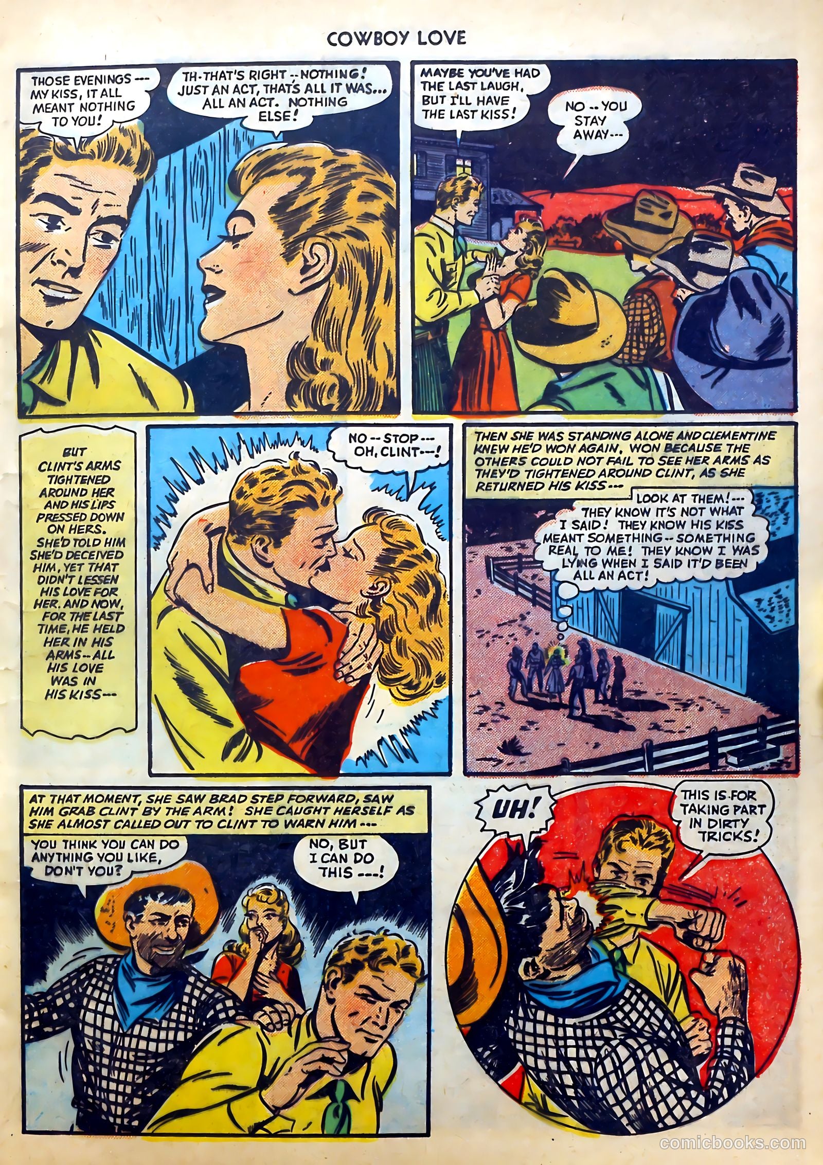Cowboy Love #1 (1949) — page 13 of 53
