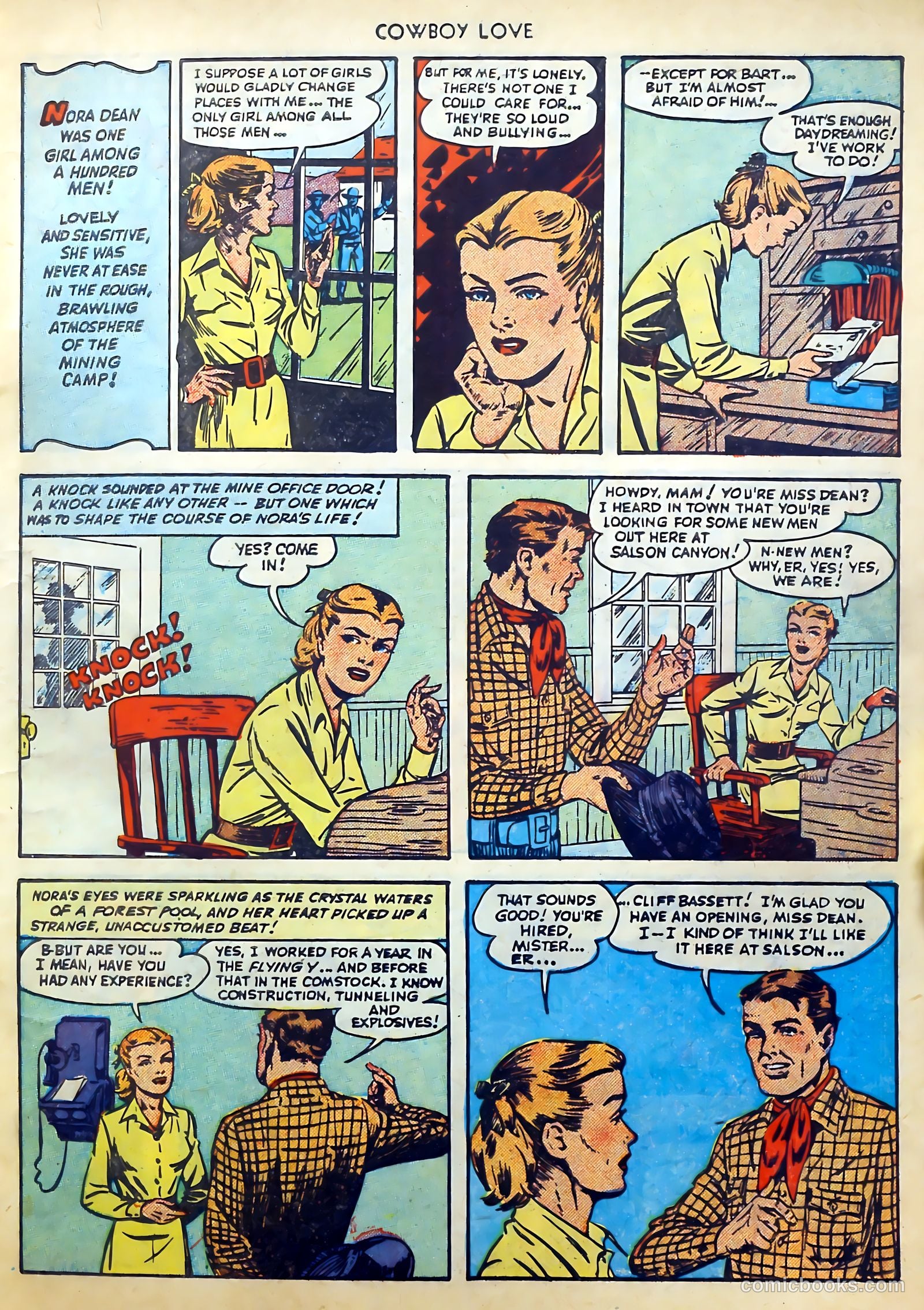 Cowboy Love #1 (1949) — page 19 of 53