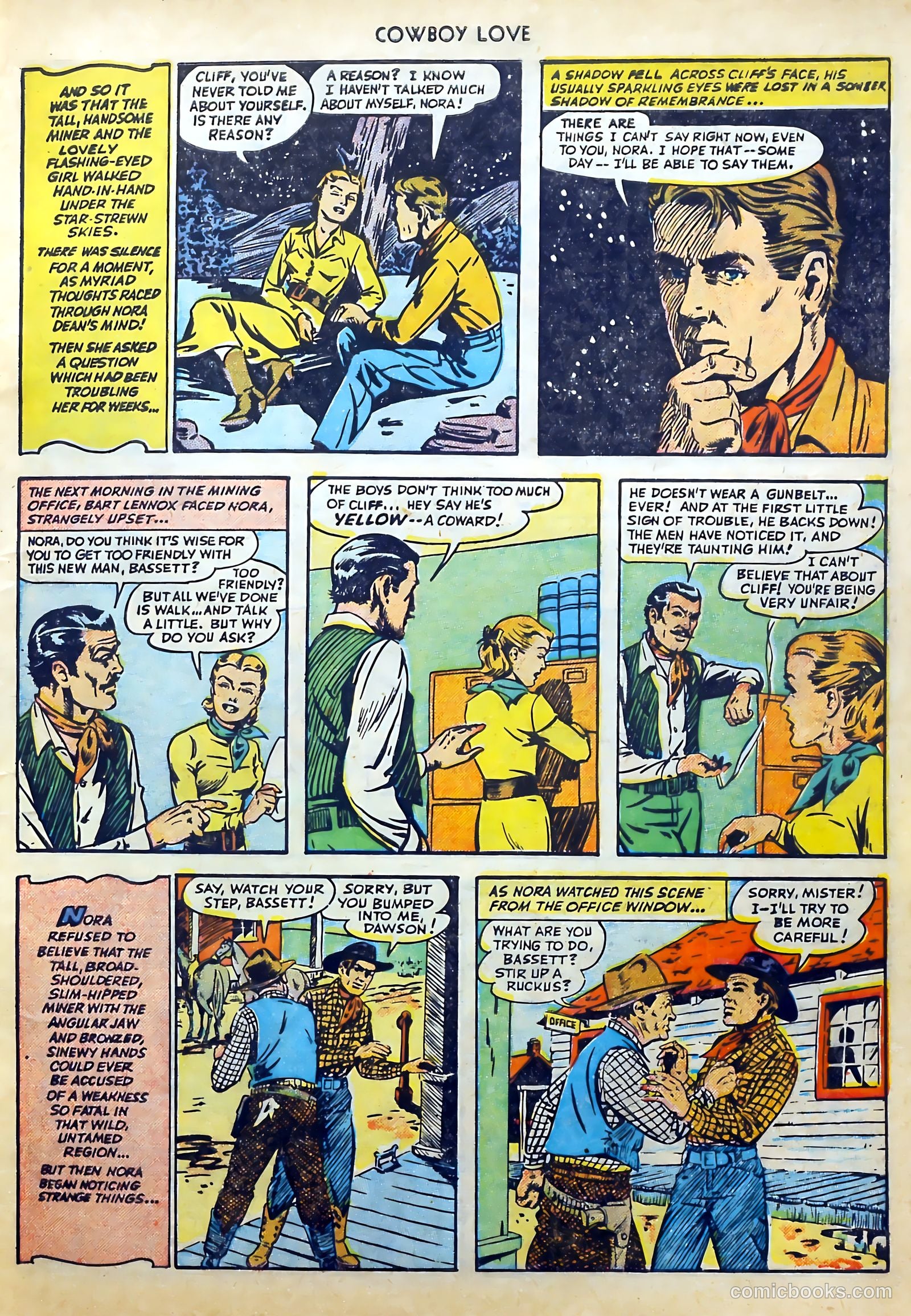 Cowboy Love #1 (1949) — page 21 of 53
