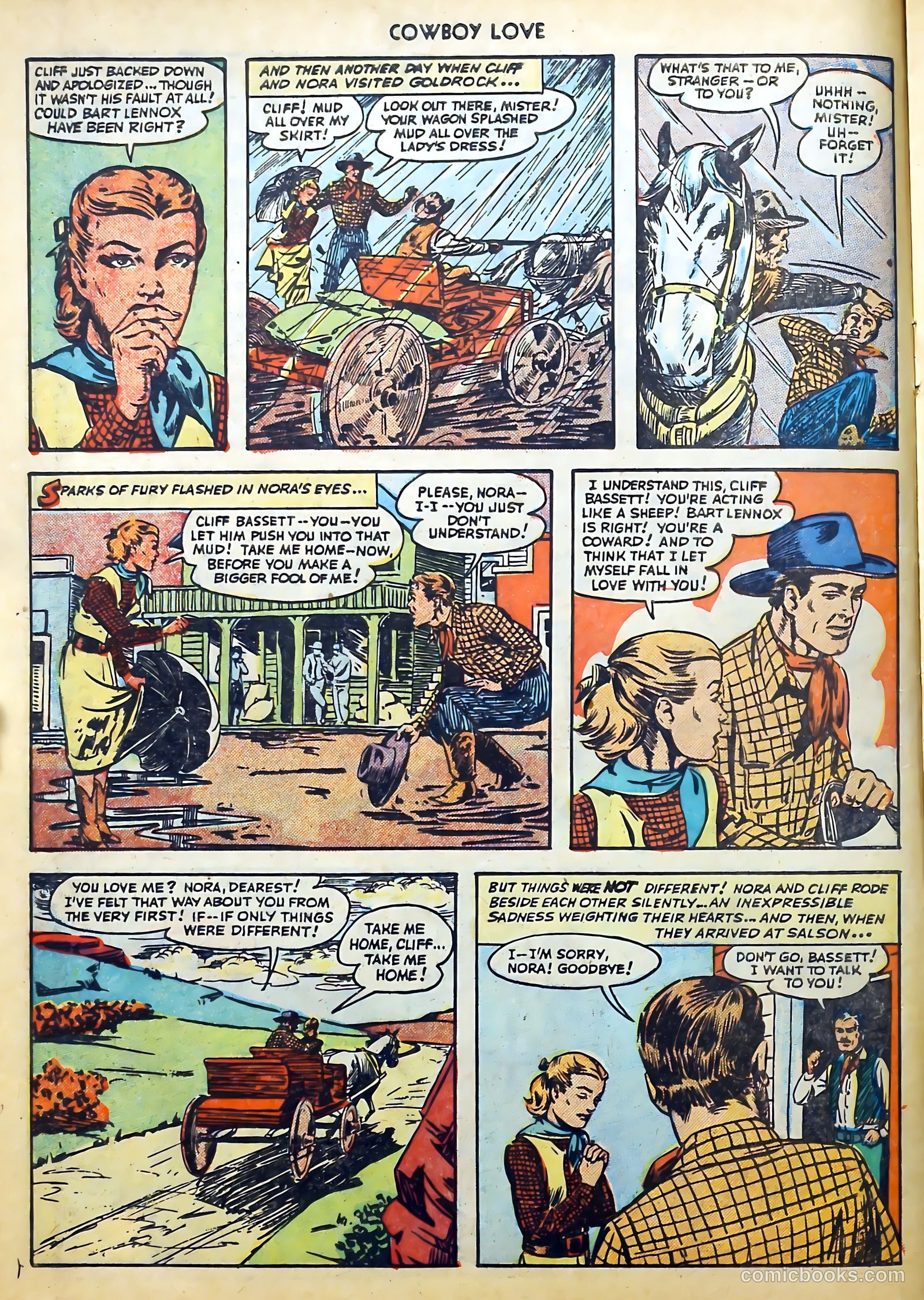 Cowboy Love #1 (1949) — page 22 of 53