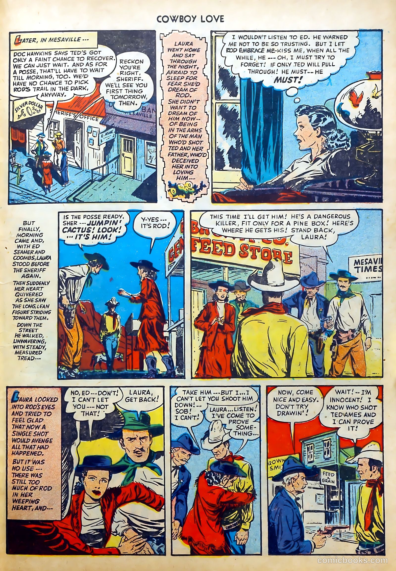 Cowboy Love #1 (1949) — page 39 of 53