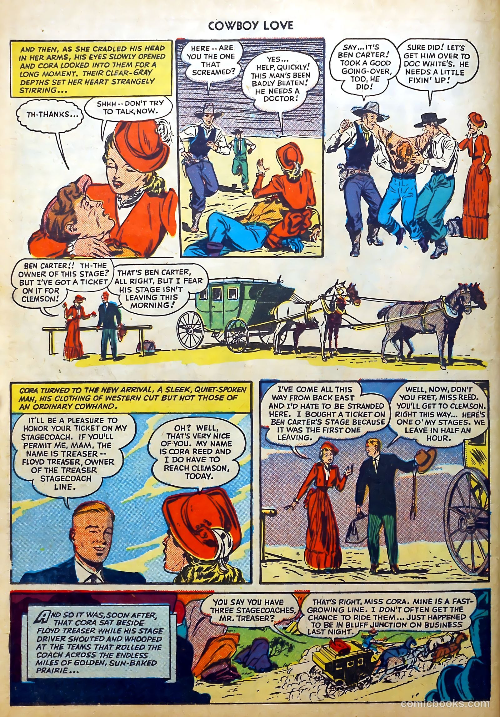 Cowboy Love #1 (1949) — page 42 of 53