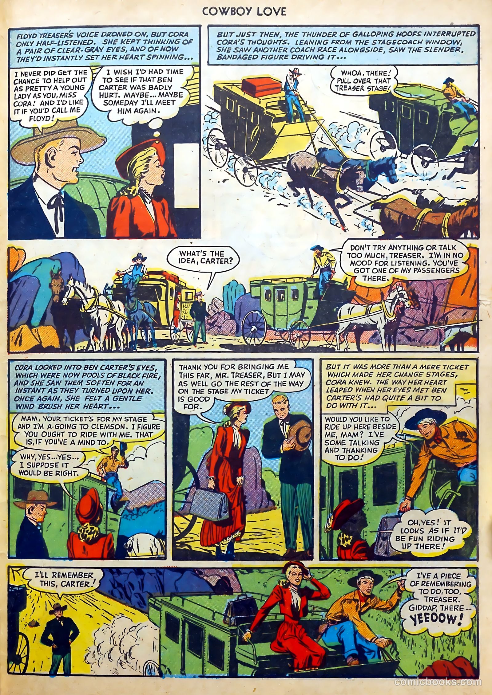Cowboy Love #1 (1949) — page 43 of 53
