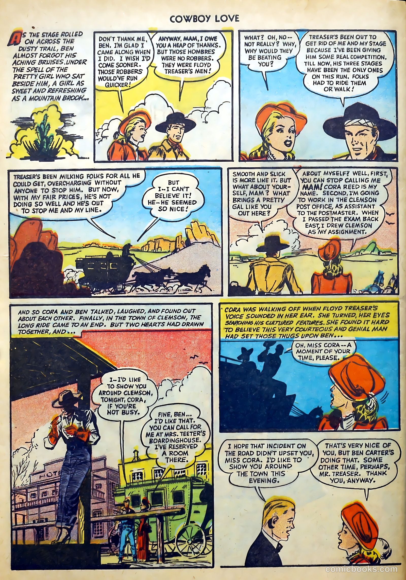 Cowboy Love #1 (1949) — page 44 of 53
