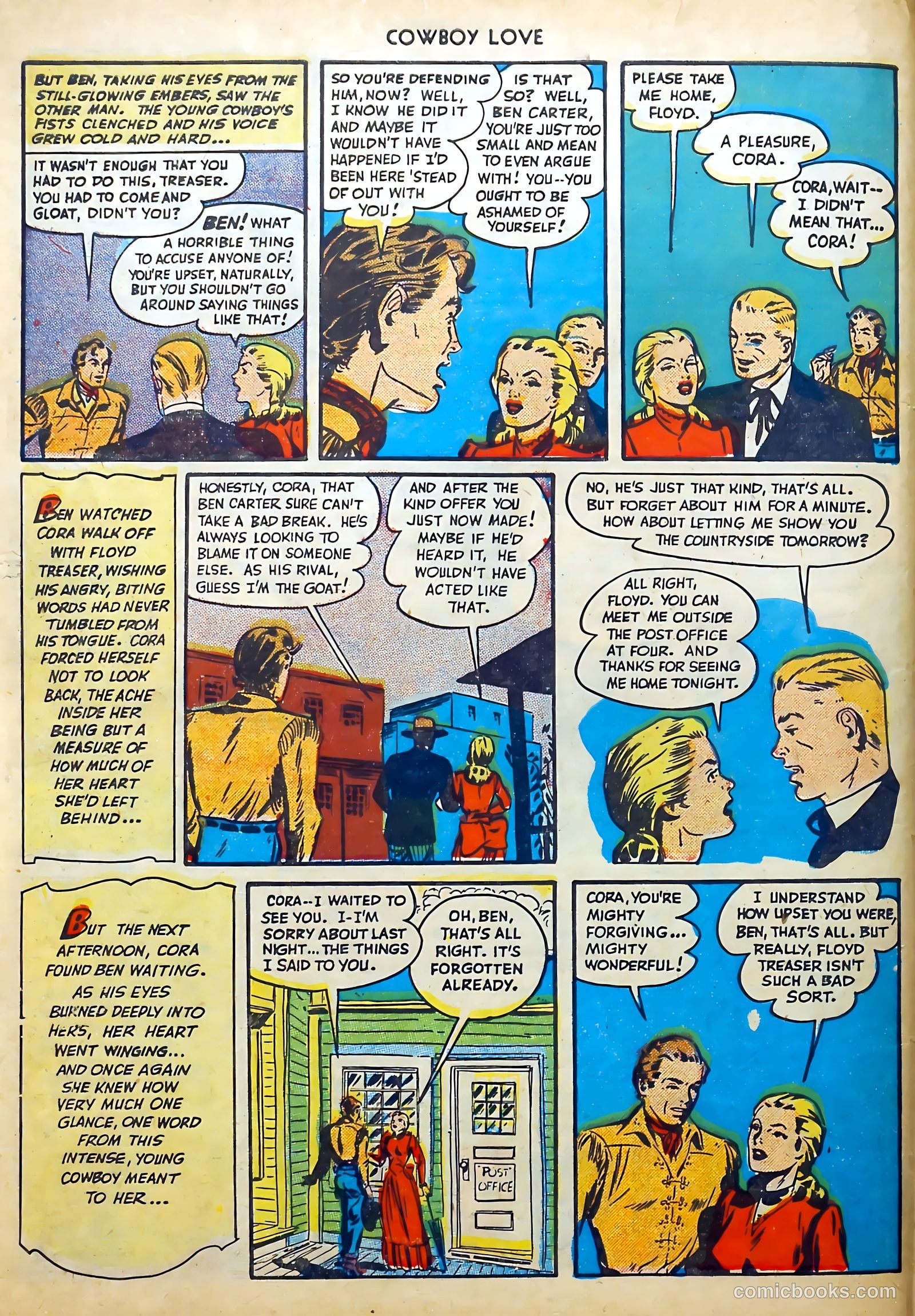 Cowboy Love #1 (1949) — page 46 of 53