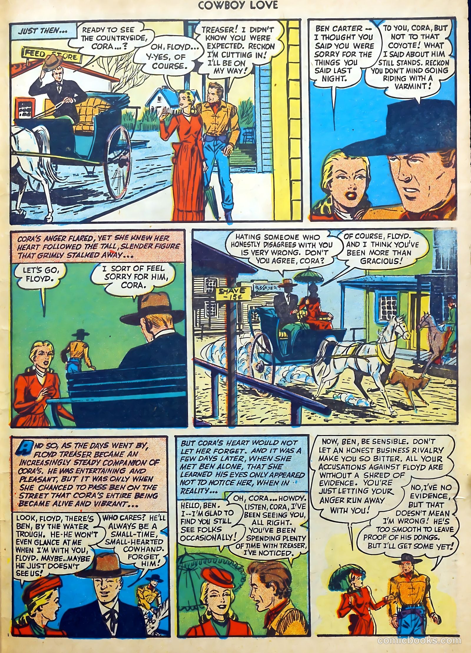 Cowboy Love #1 (1949) — page 47 of 53