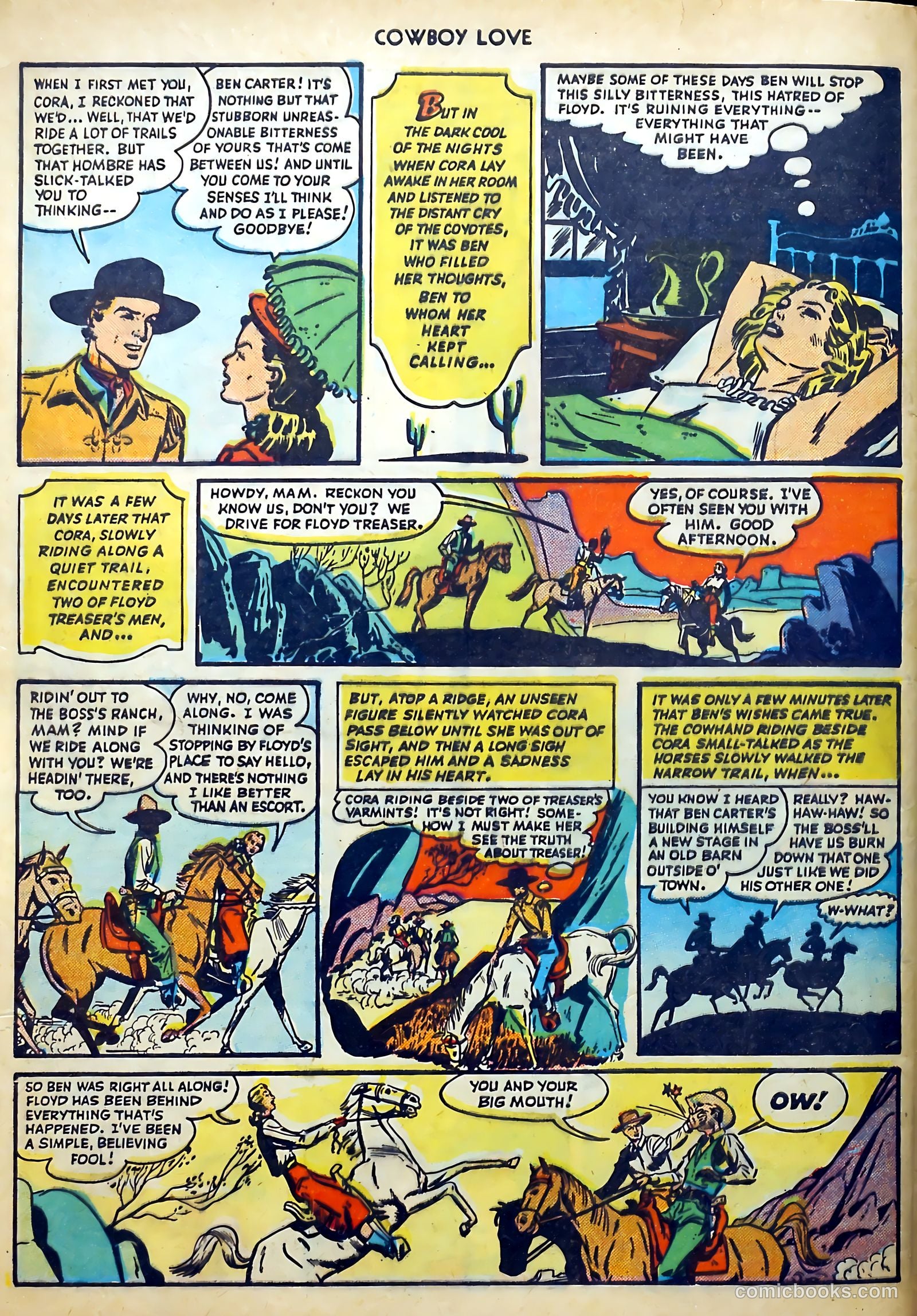 Cowboy Love #1 (1949) — page 48 of 53