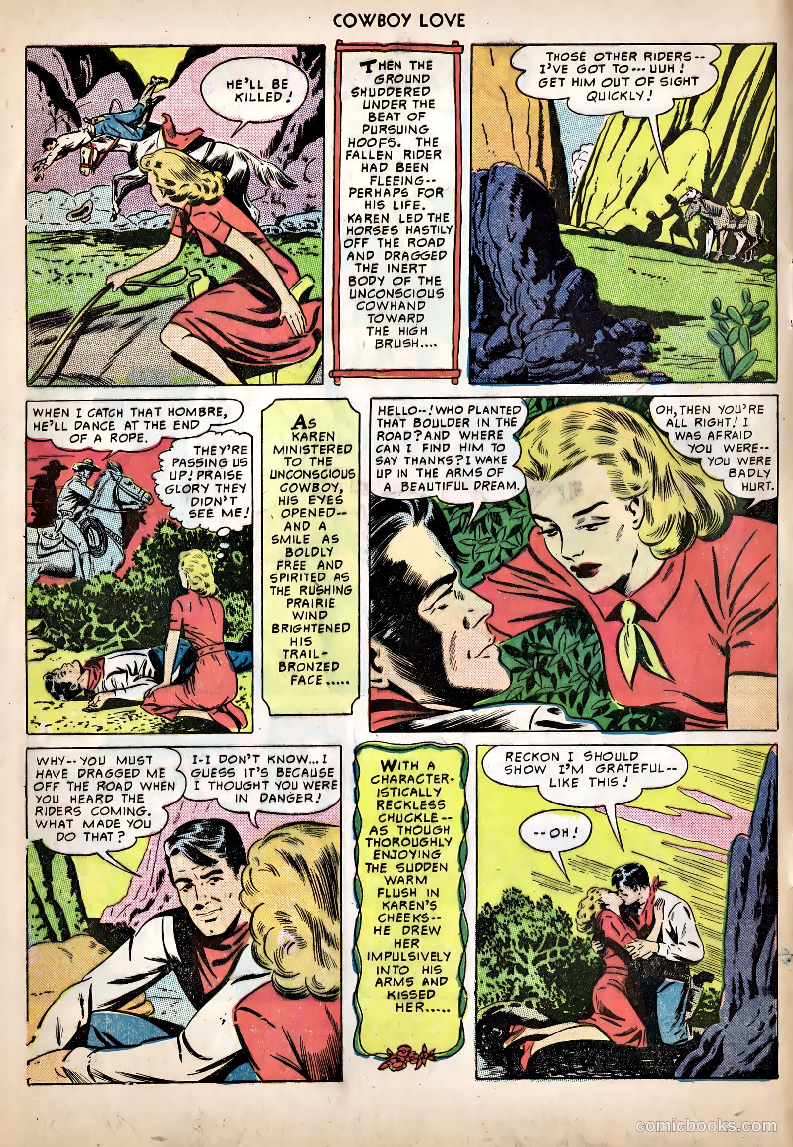 Cowboy Love #10 (1950) — page 4 of 52