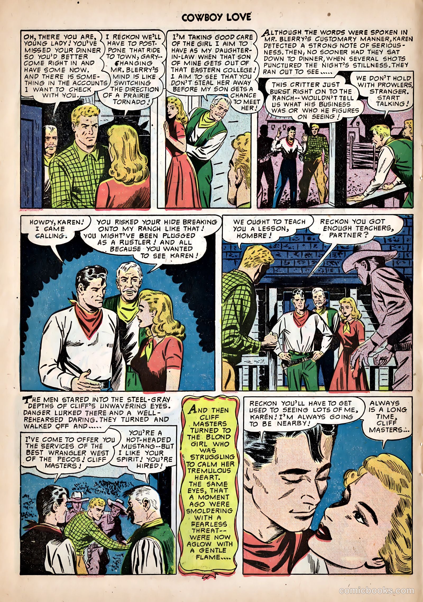 Cowboy Love #10 (1950) — page 6 of 52
