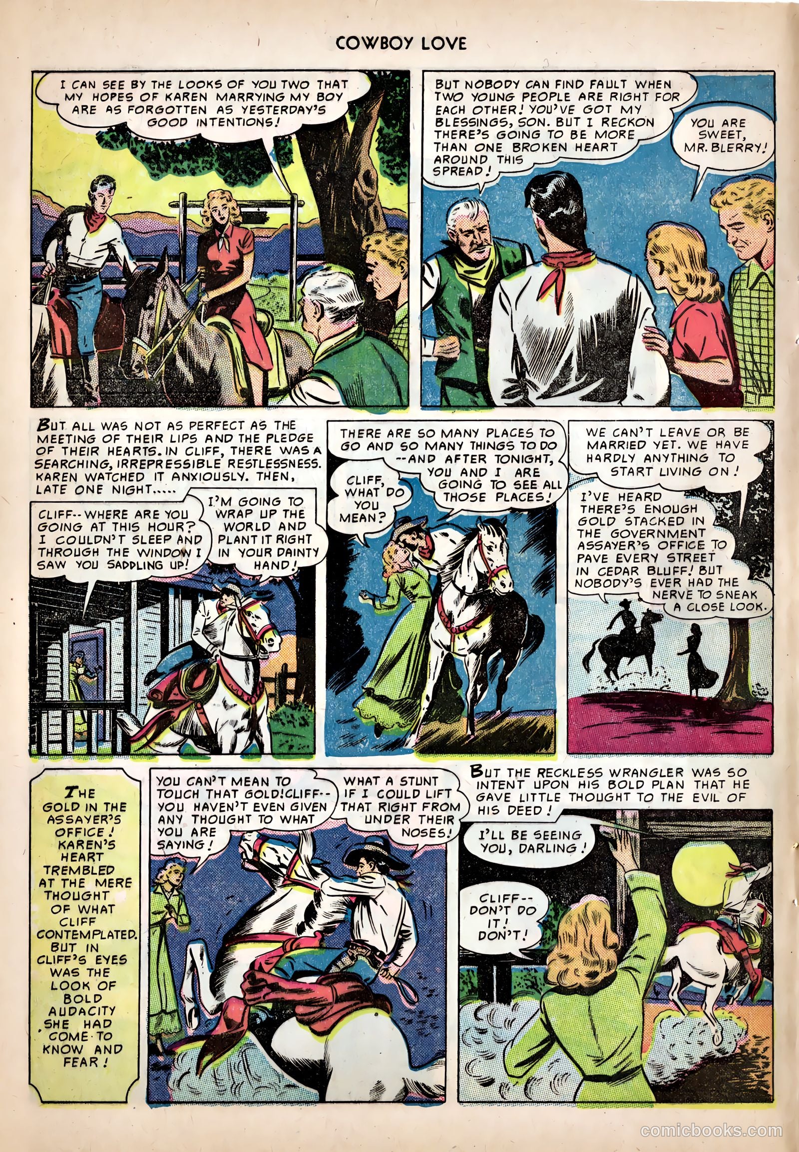 Cowboy Love #10 (1950) — page 8 of 52