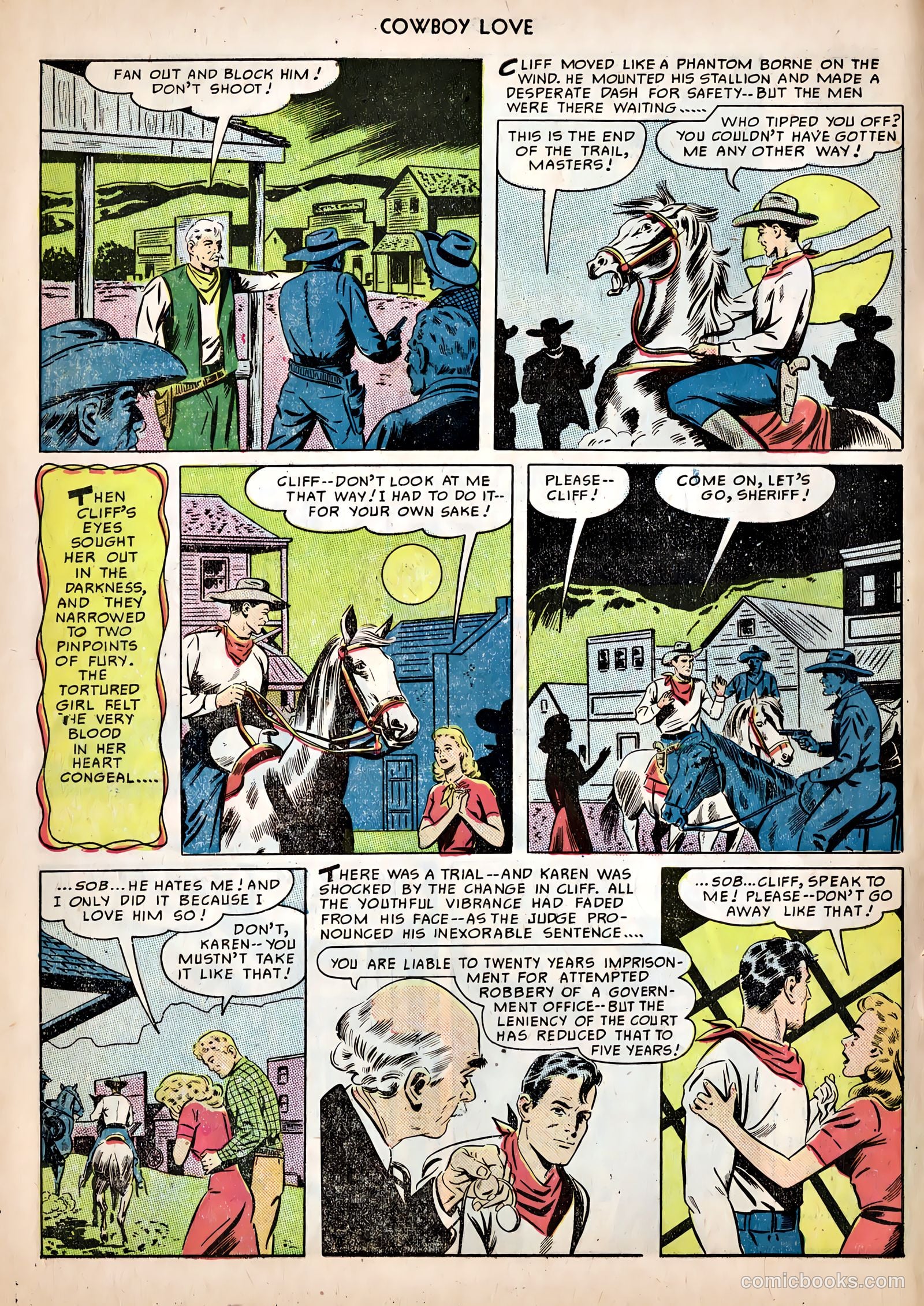 Cowboy Love #10 (1950) — page 10 of 52