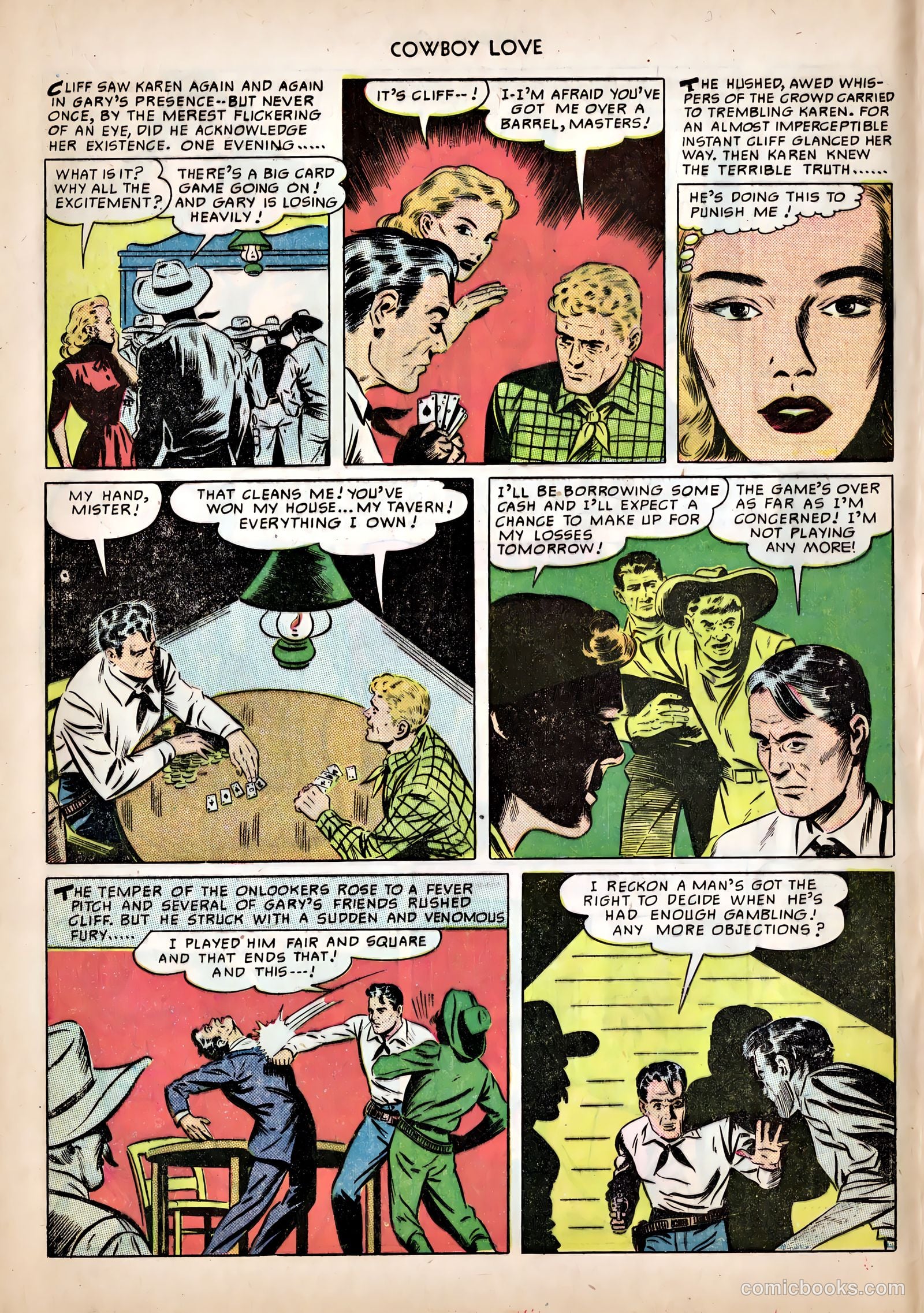 Cowboy Love #10 (1950) — page 12 of 52