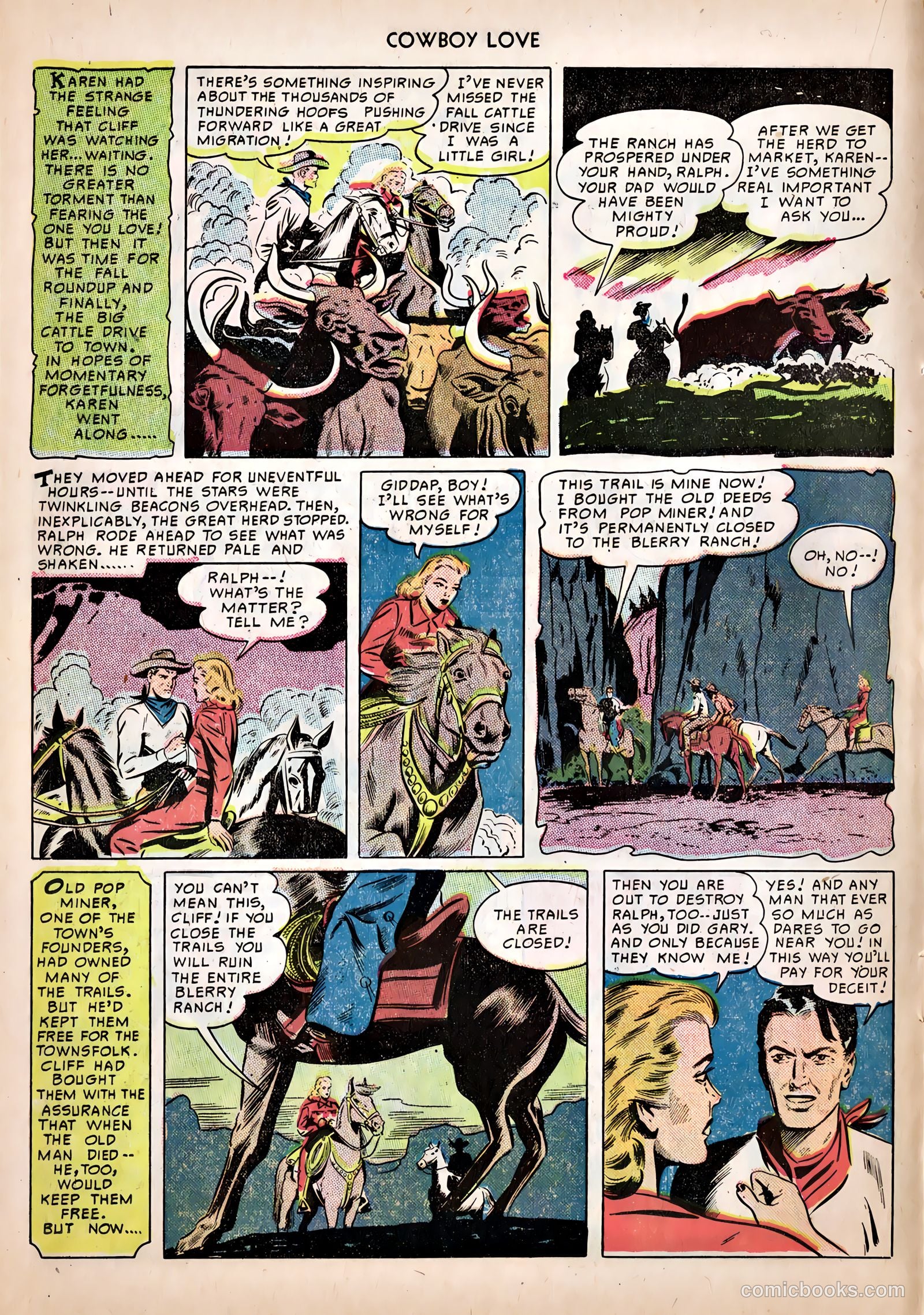 Cowboy Love #10 (1950) — page 14 of 52